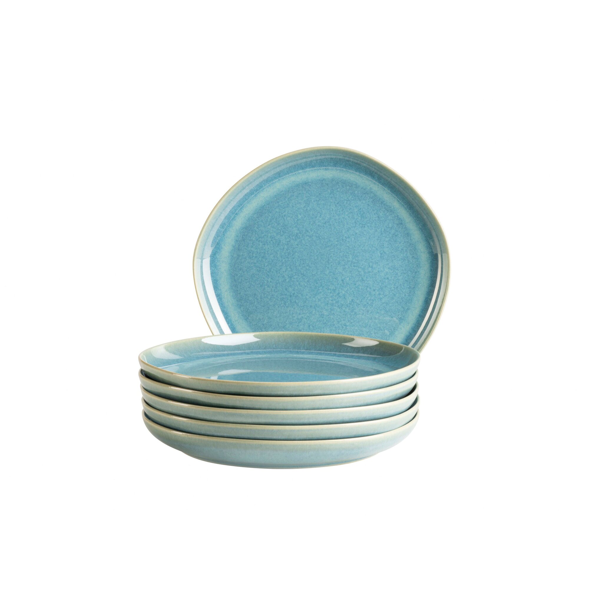 Dessertteller Set, Steinzeug Cordelia