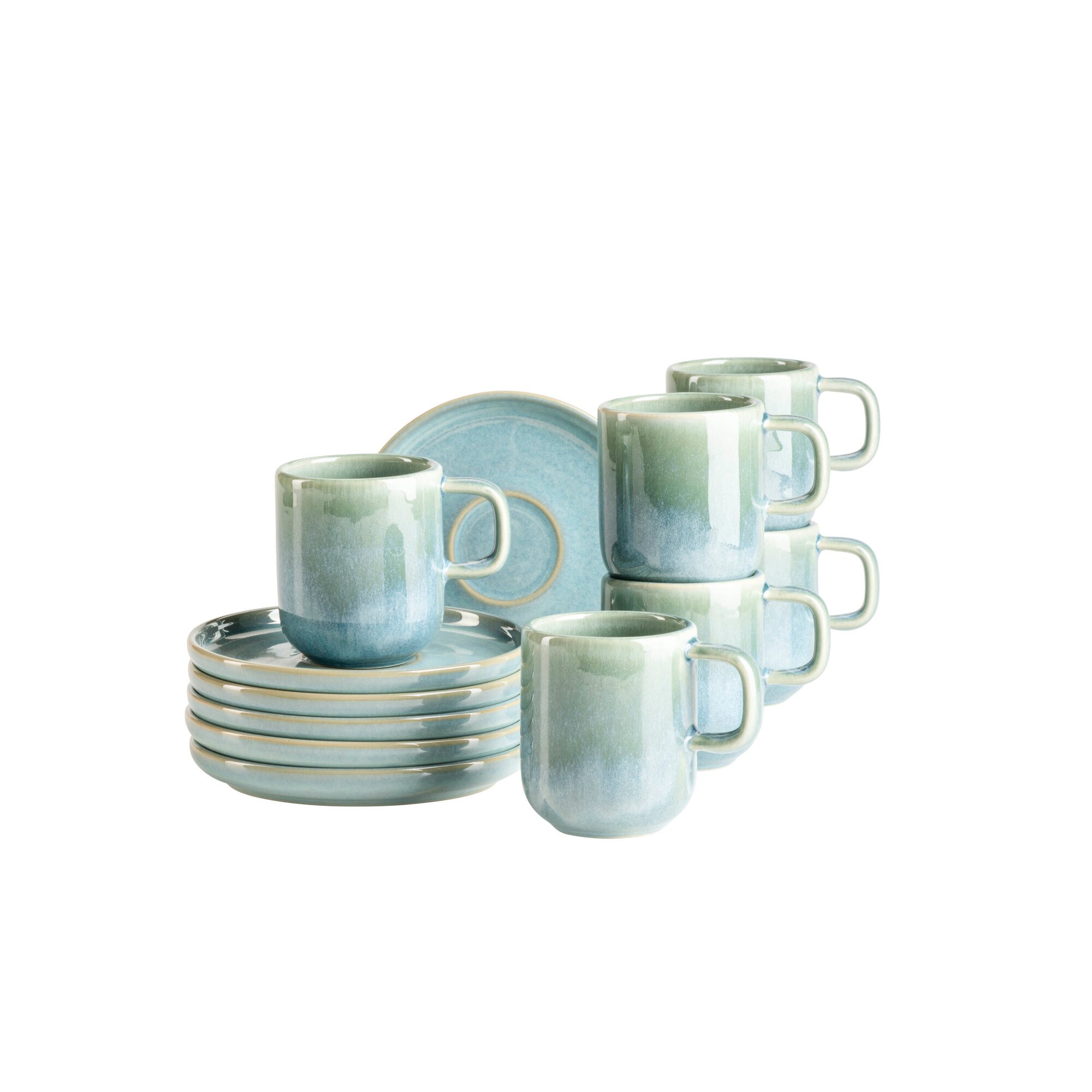Mäser Espressotassen-Set, Steinzeug Cordelia