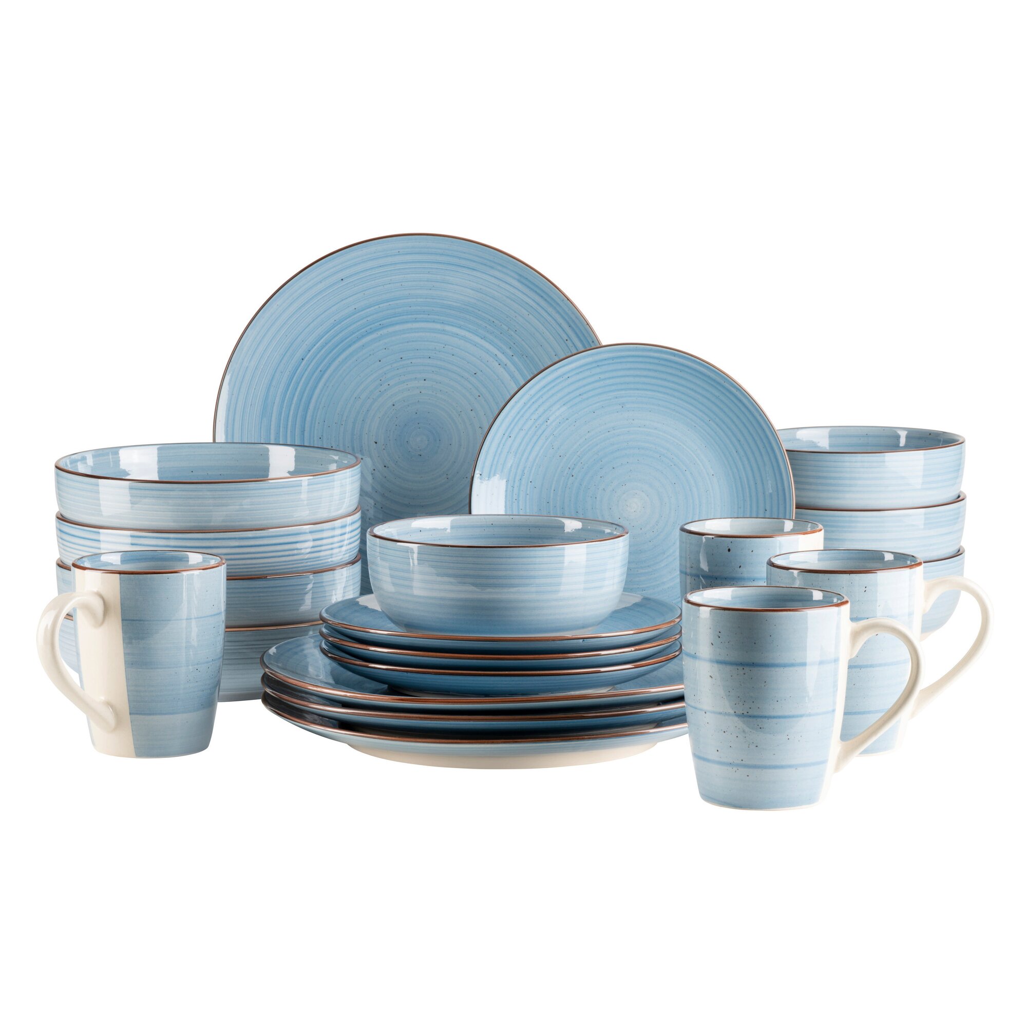 Geschirr Set, Steinzeug Valmera