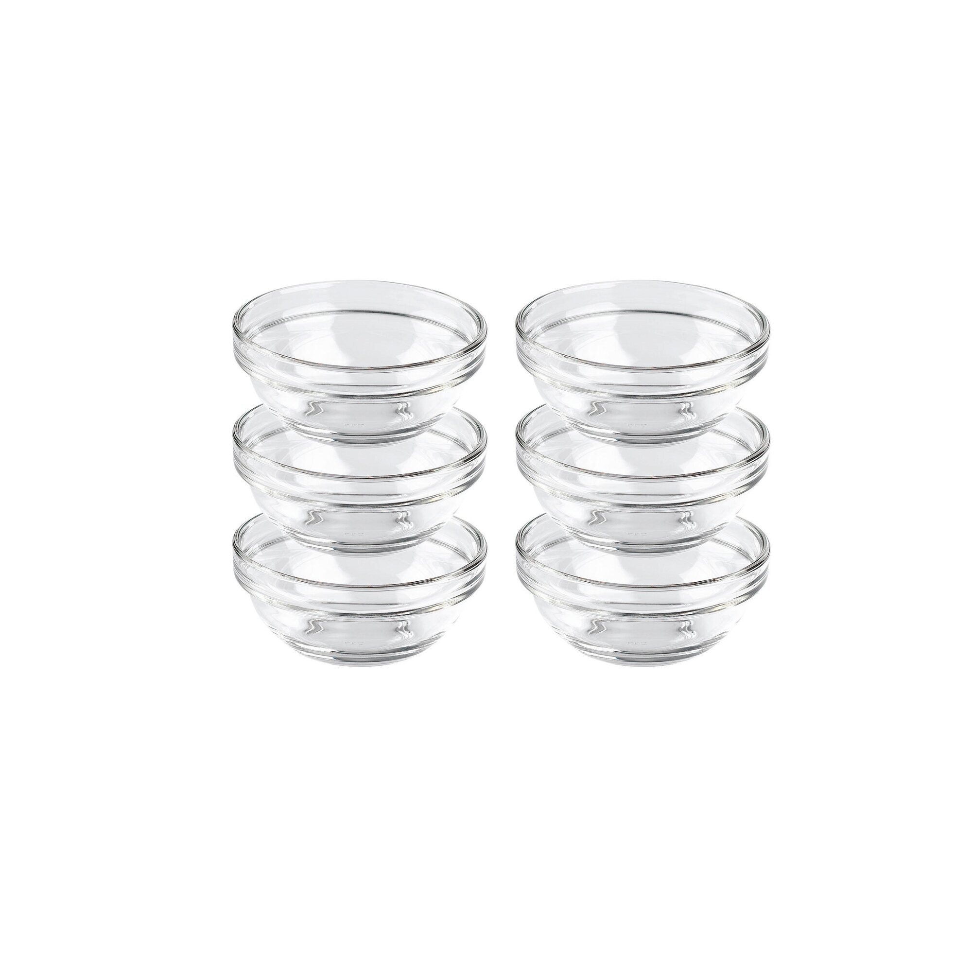 Schüssel 10,5 cm 6-er Set EMPILABLE