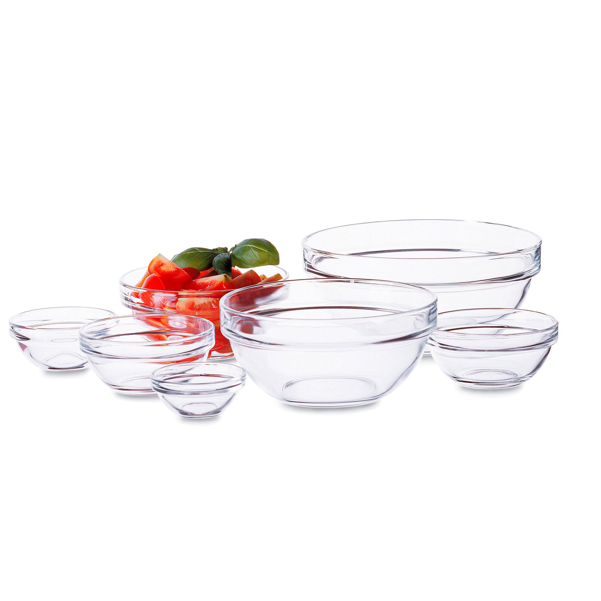 Schüssel 12 cm 6-er Set EMPILABLE