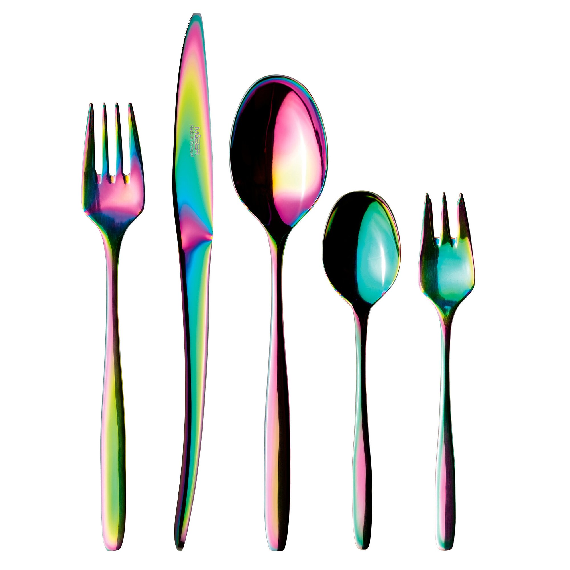 Mäser Besteck-Set, Edelstahl Nigran