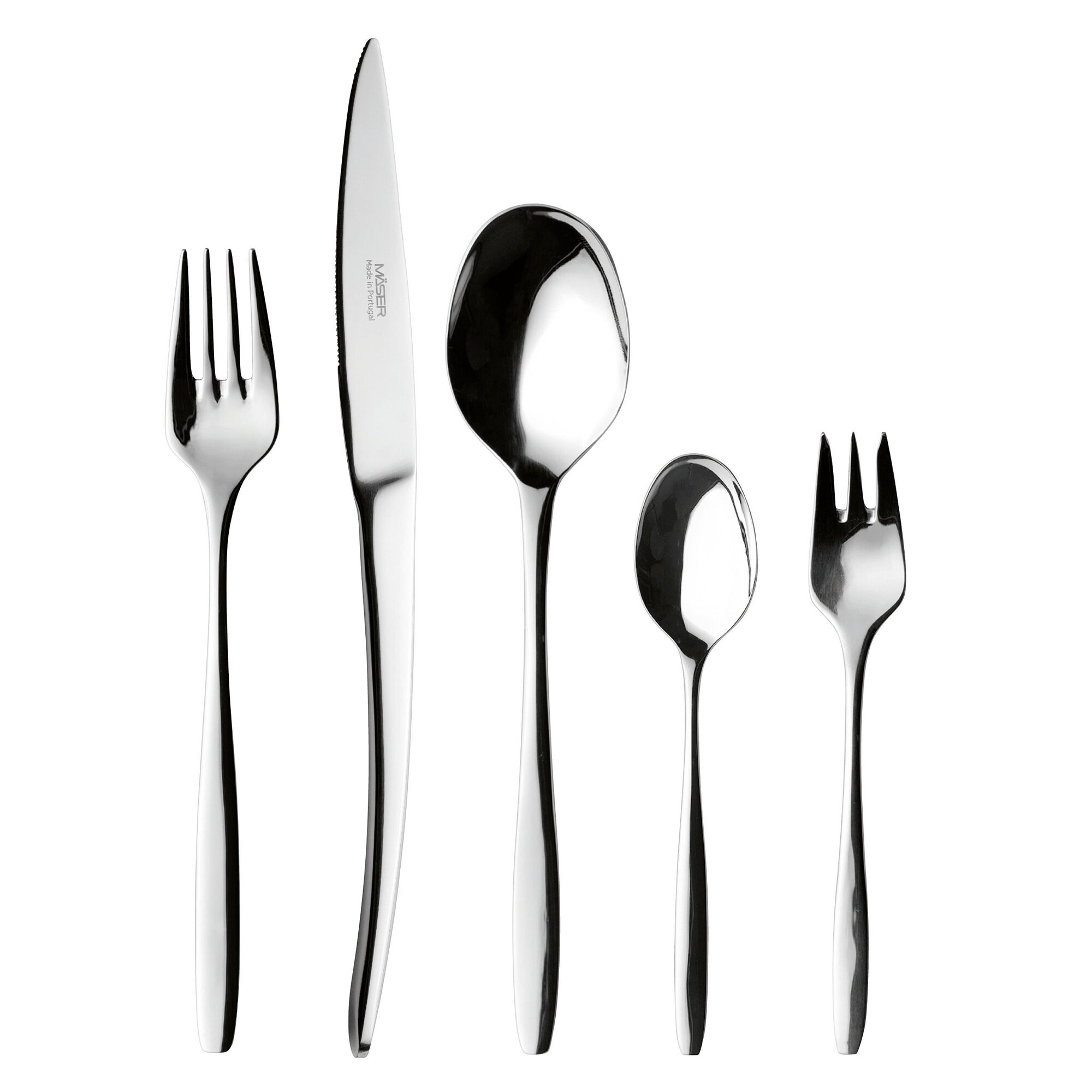 Mäser Besteck-Set, Edelstahl Nigran