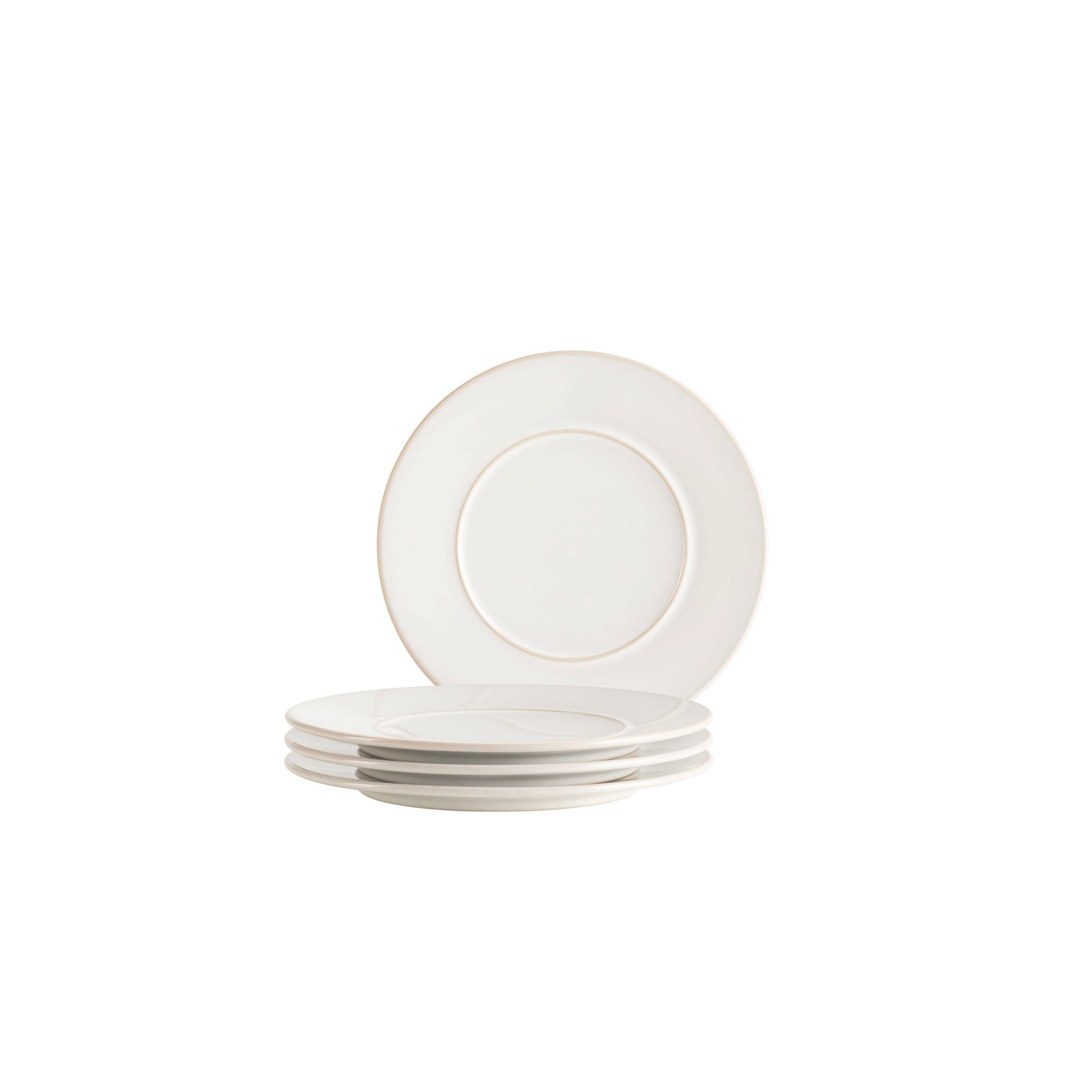 Mäser Dessertteller Set, Steinzeug Unico