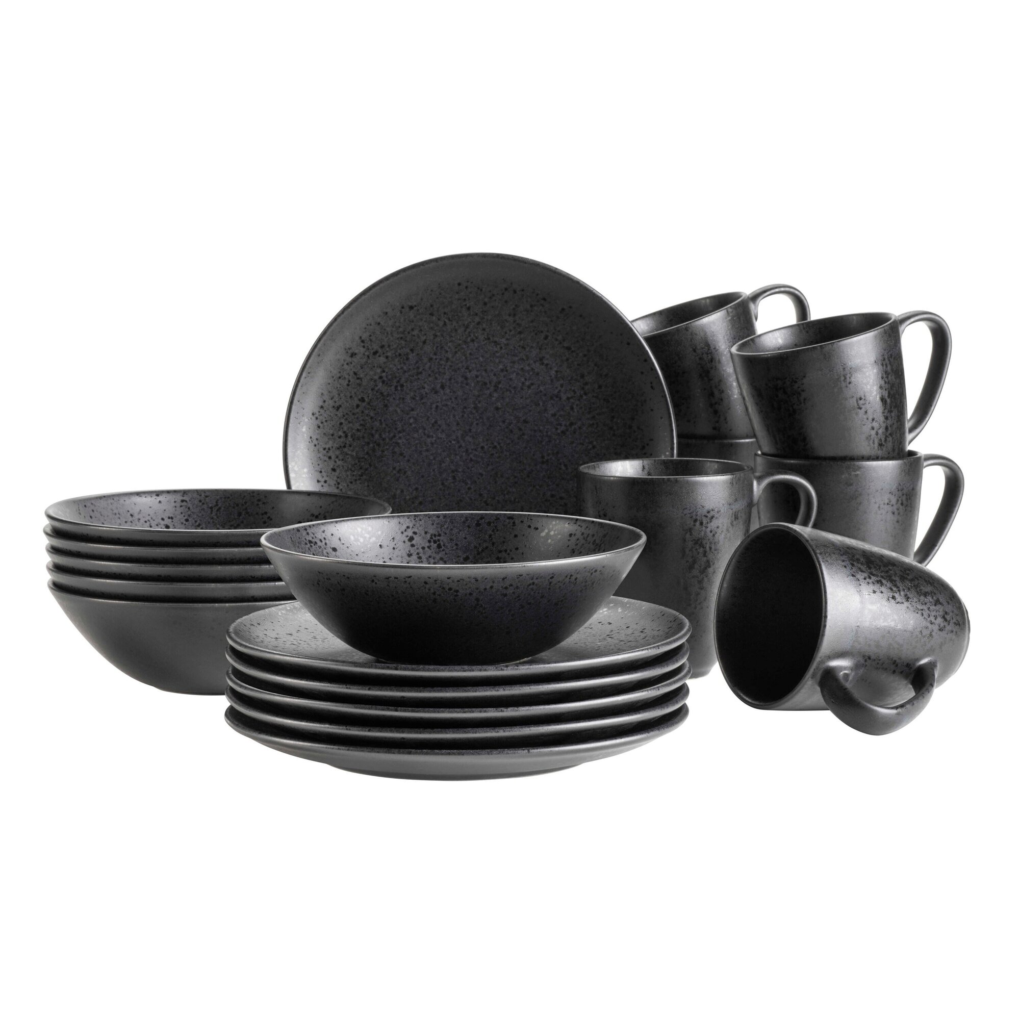 Mäser Frühstücks Set, Steinzeug Essential