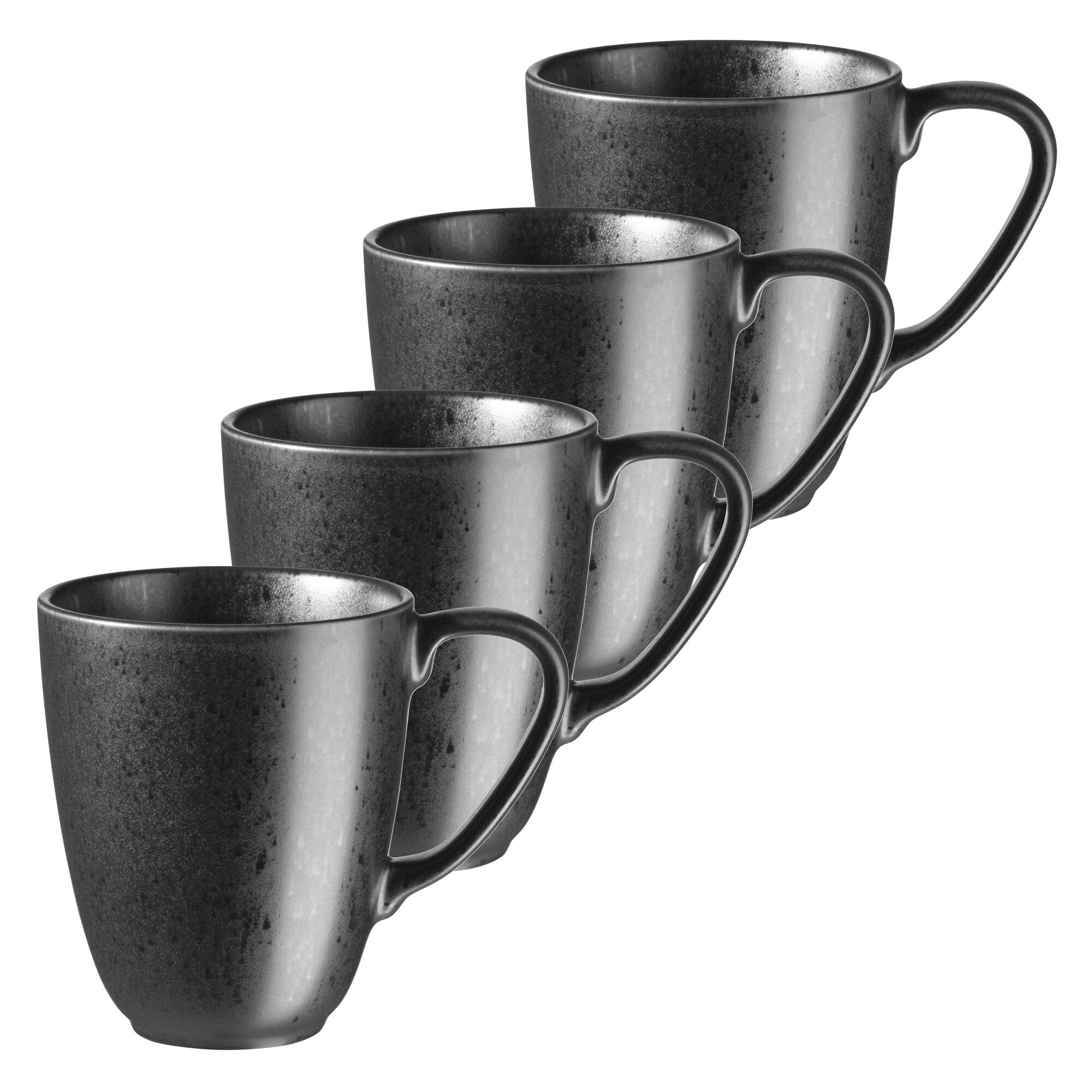 Mäser Kaffeebecher-Set, Steinzeug Essential