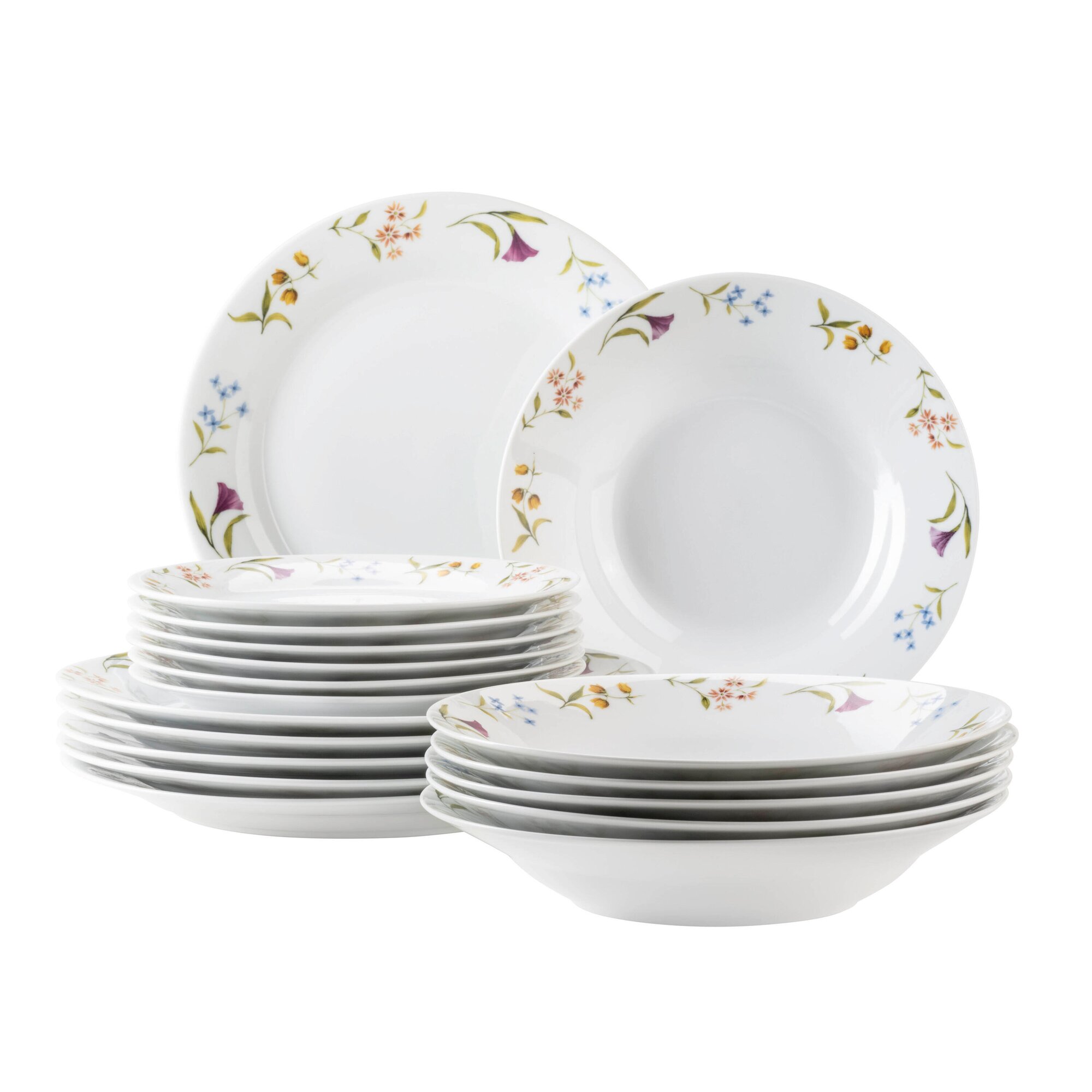 Mäser Teller-Set, Porzellan Zosma
