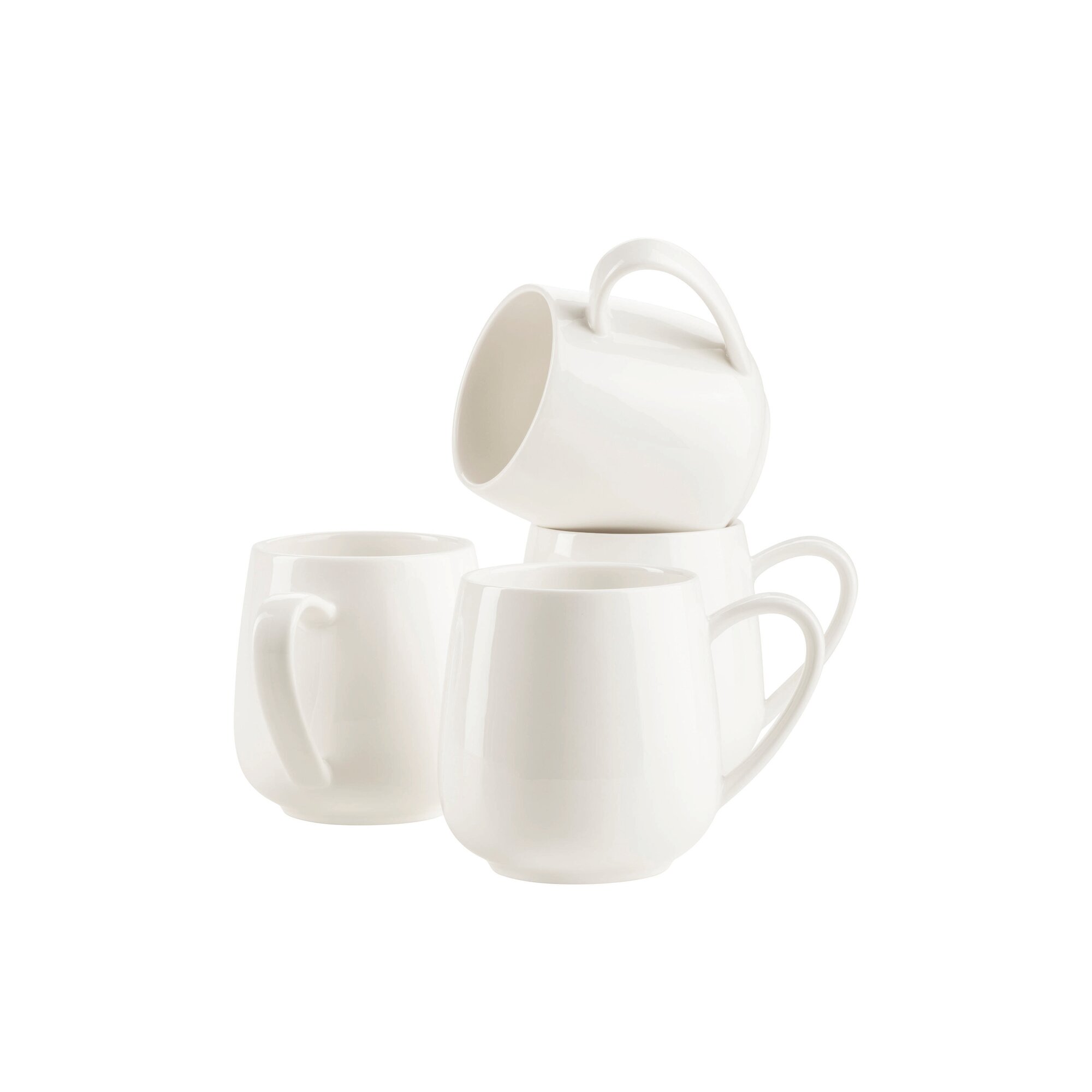 Mäser Kaffeebecher Set, Porzellan Taya