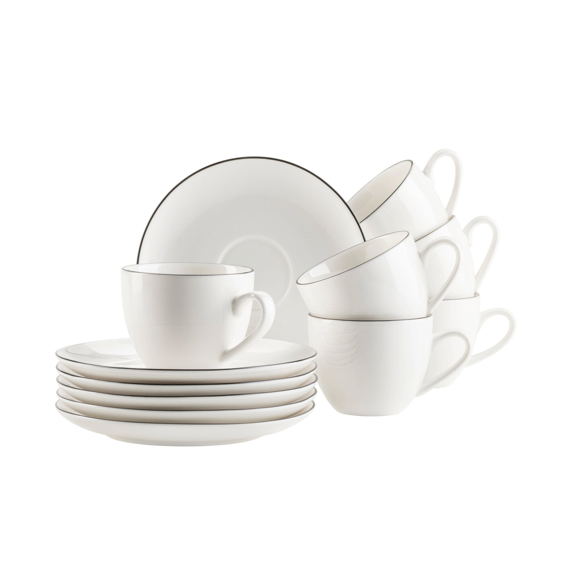 Mäser Espressotassen-Set, Porzellan Felise