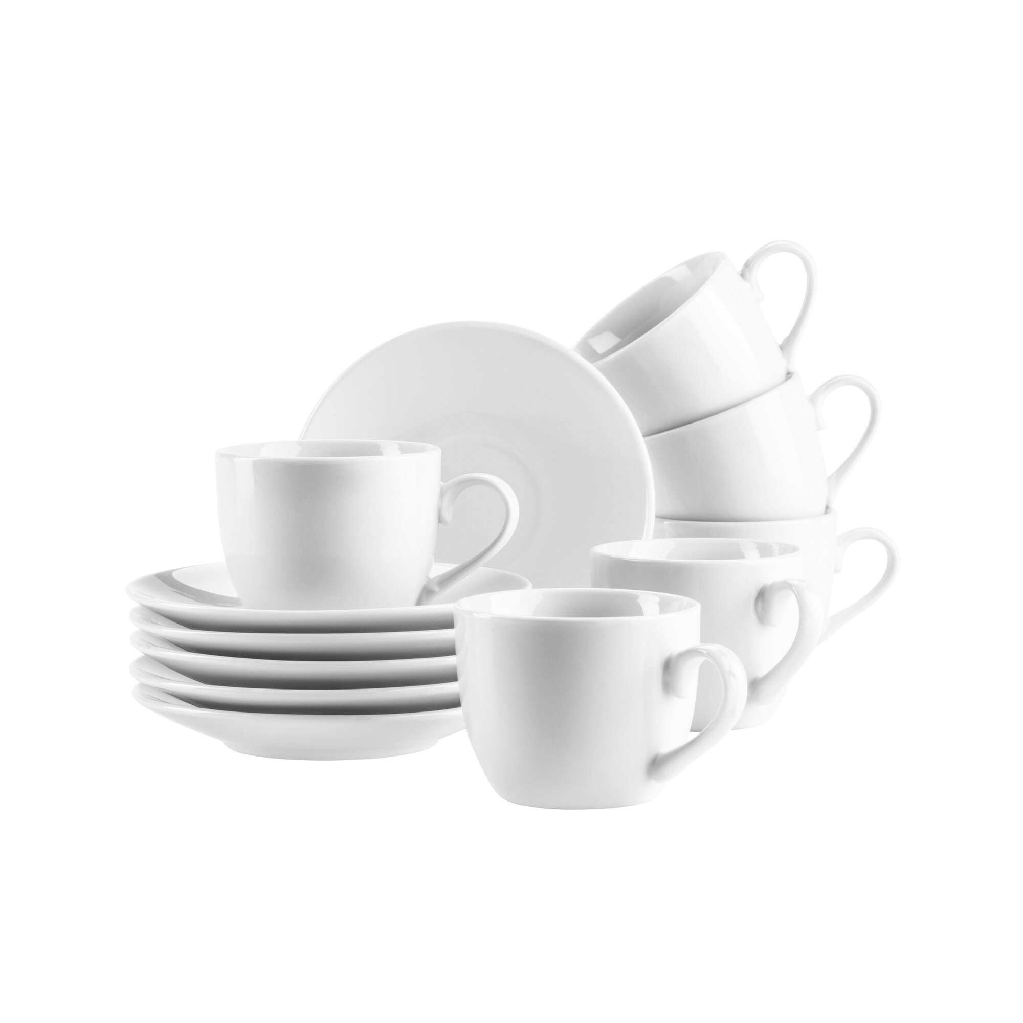 Mäser Espressotassen-Set, Porzellan Barca