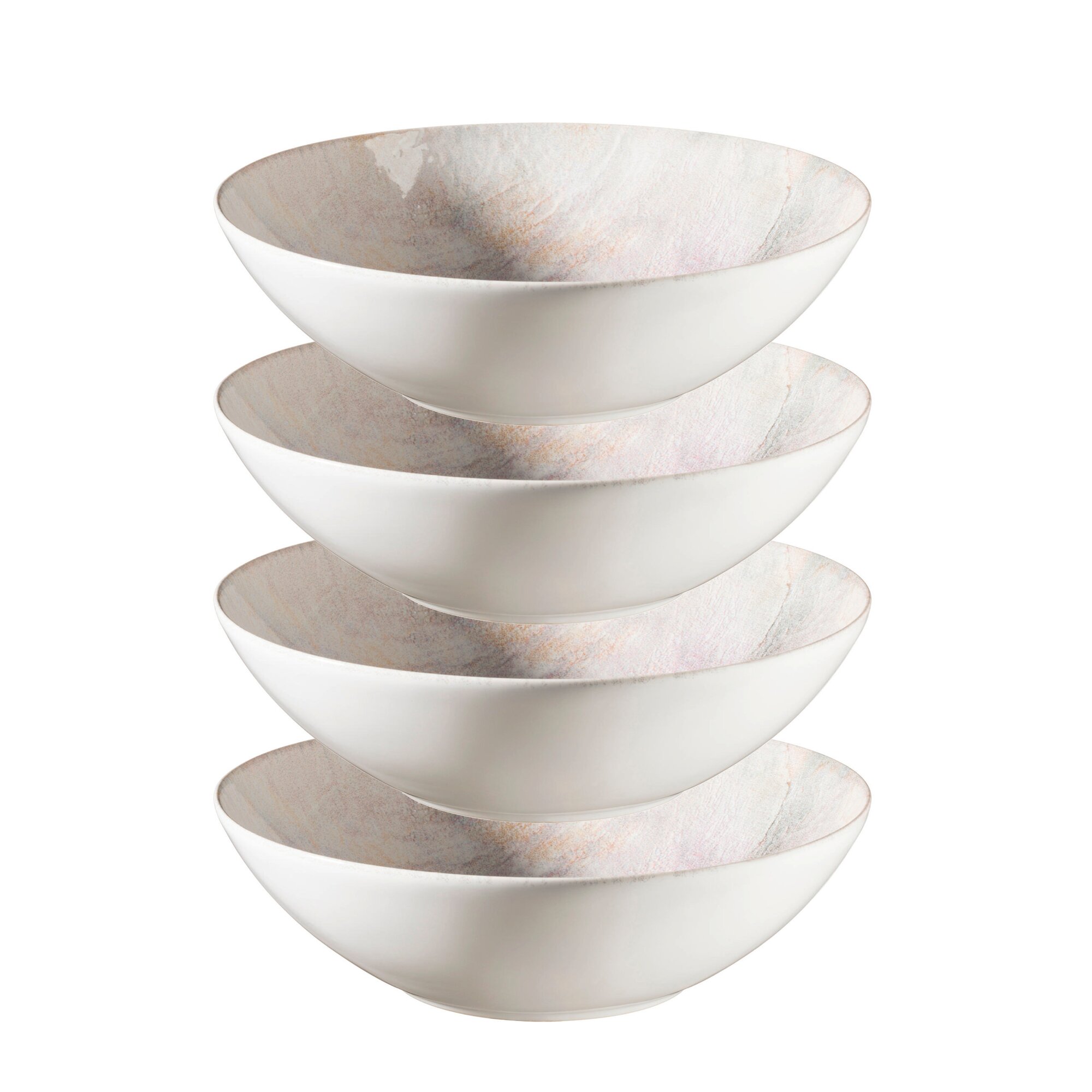 Mäser Schüssel-Set, Steinzeug Aquarellia
