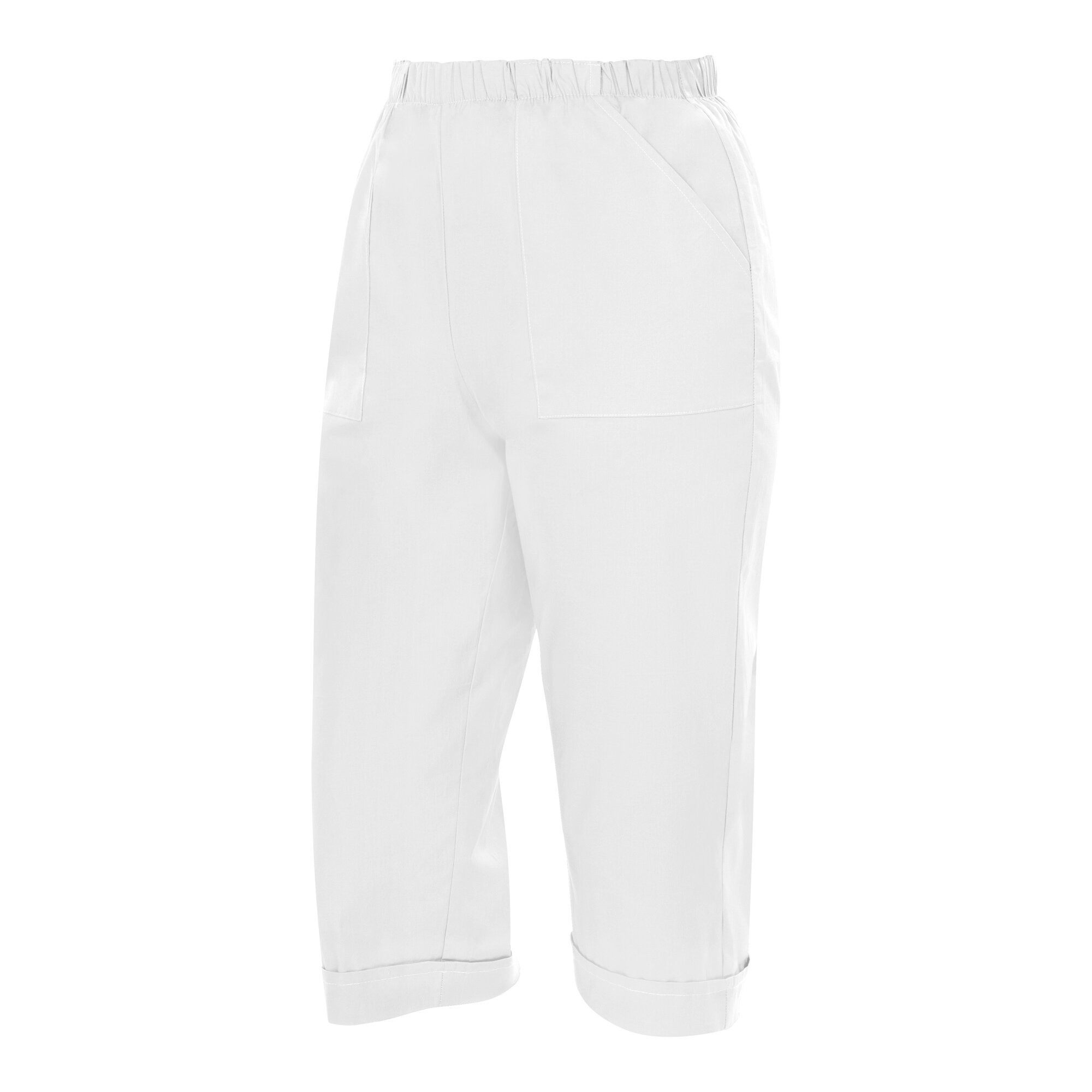 Capri-Hose, Größe: XXL, weiß