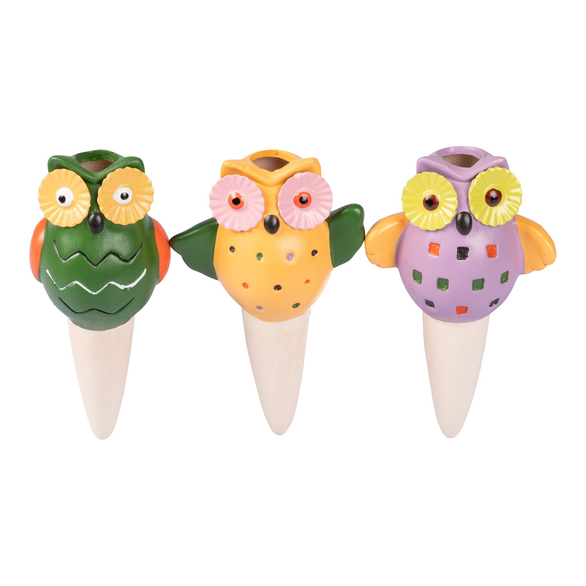 Hiboux darrosage, Lot de 3