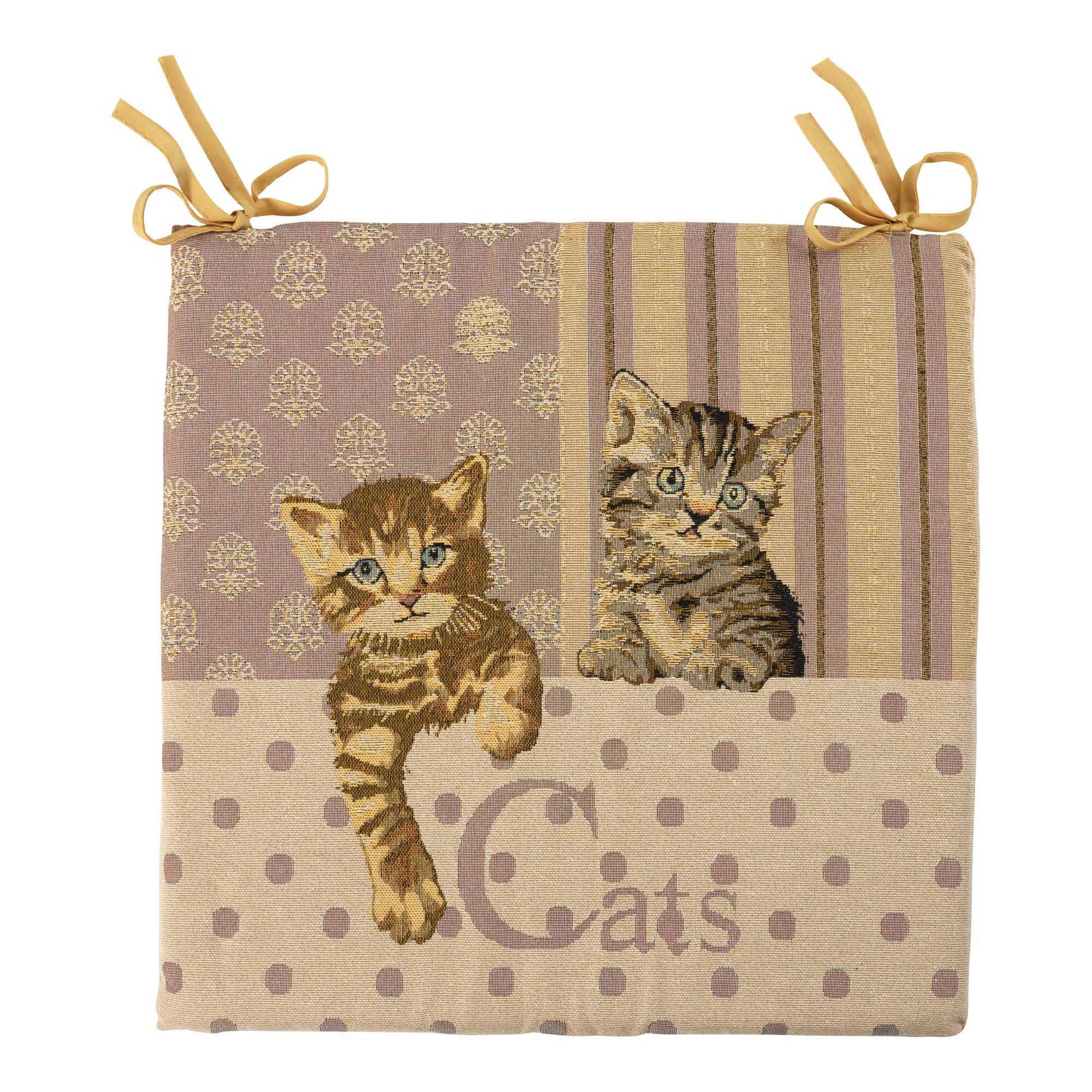 Galette de chaise « Cats »