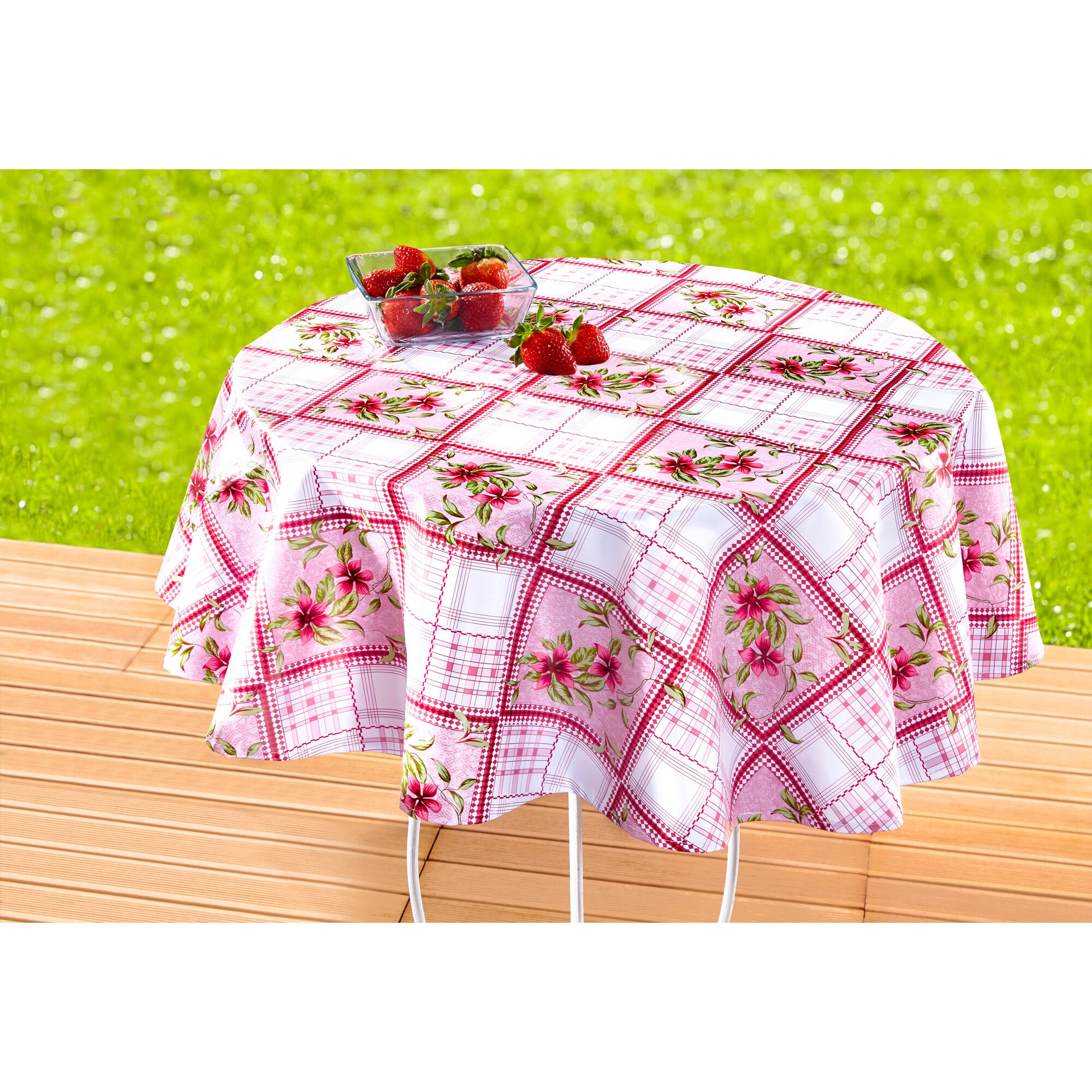 Nappe en toile cirée « Fleurs »
