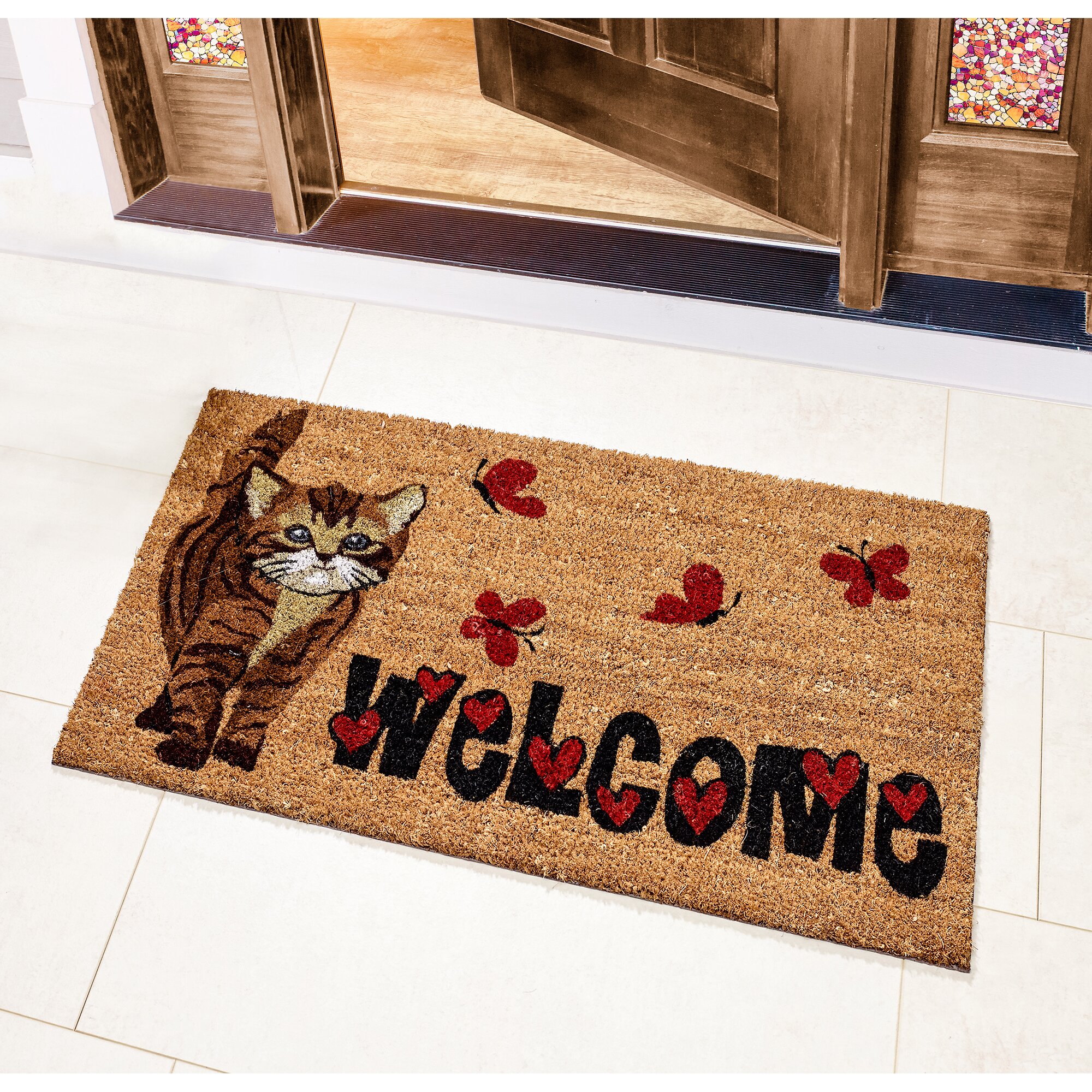 Paillasson coco « Welcome »