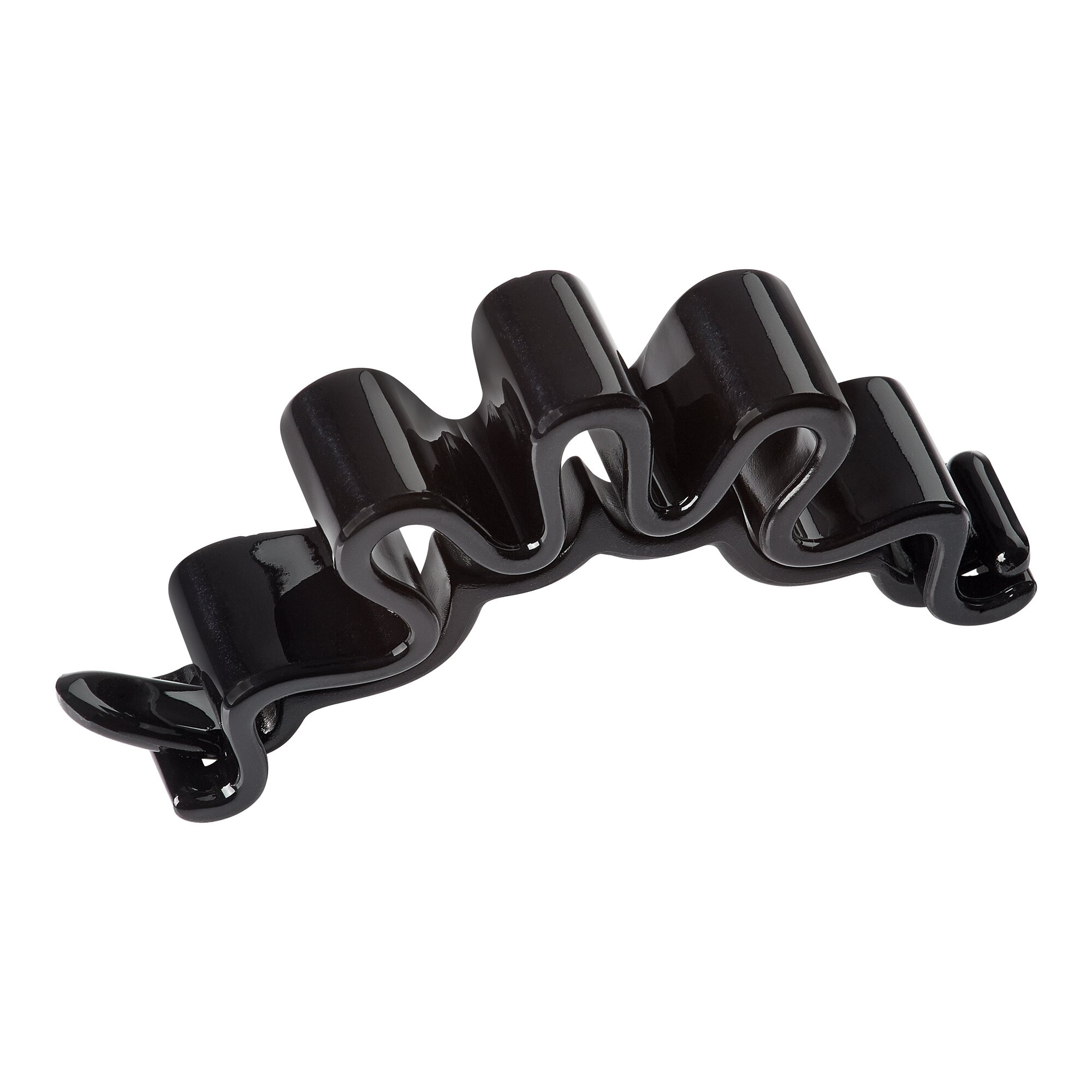 Haarspange Strähnchen, schwarz