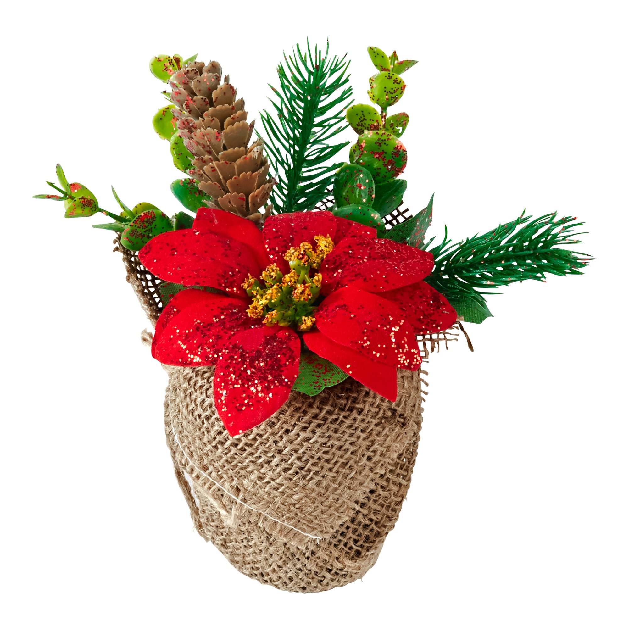 Arrangement floral « Poinsettia »