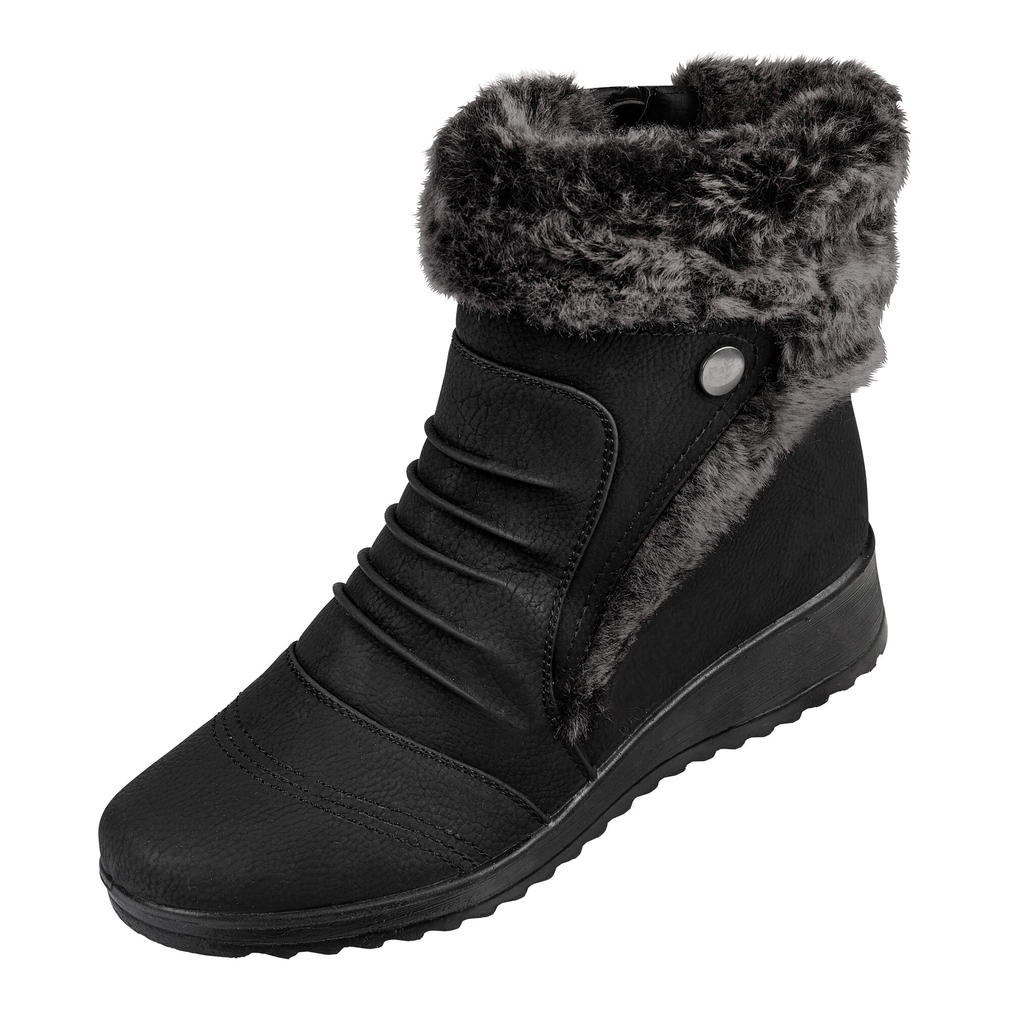 wonderWALK Kuschelstiefel Ulla, Größe: 39, schwarz