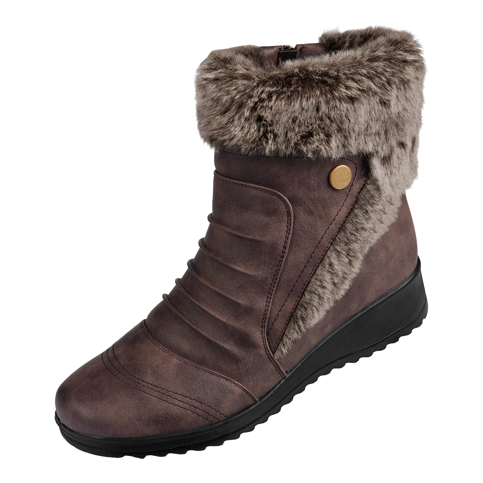wonderWALK Kuschelstiefel Ulla, Größe: 39, braun