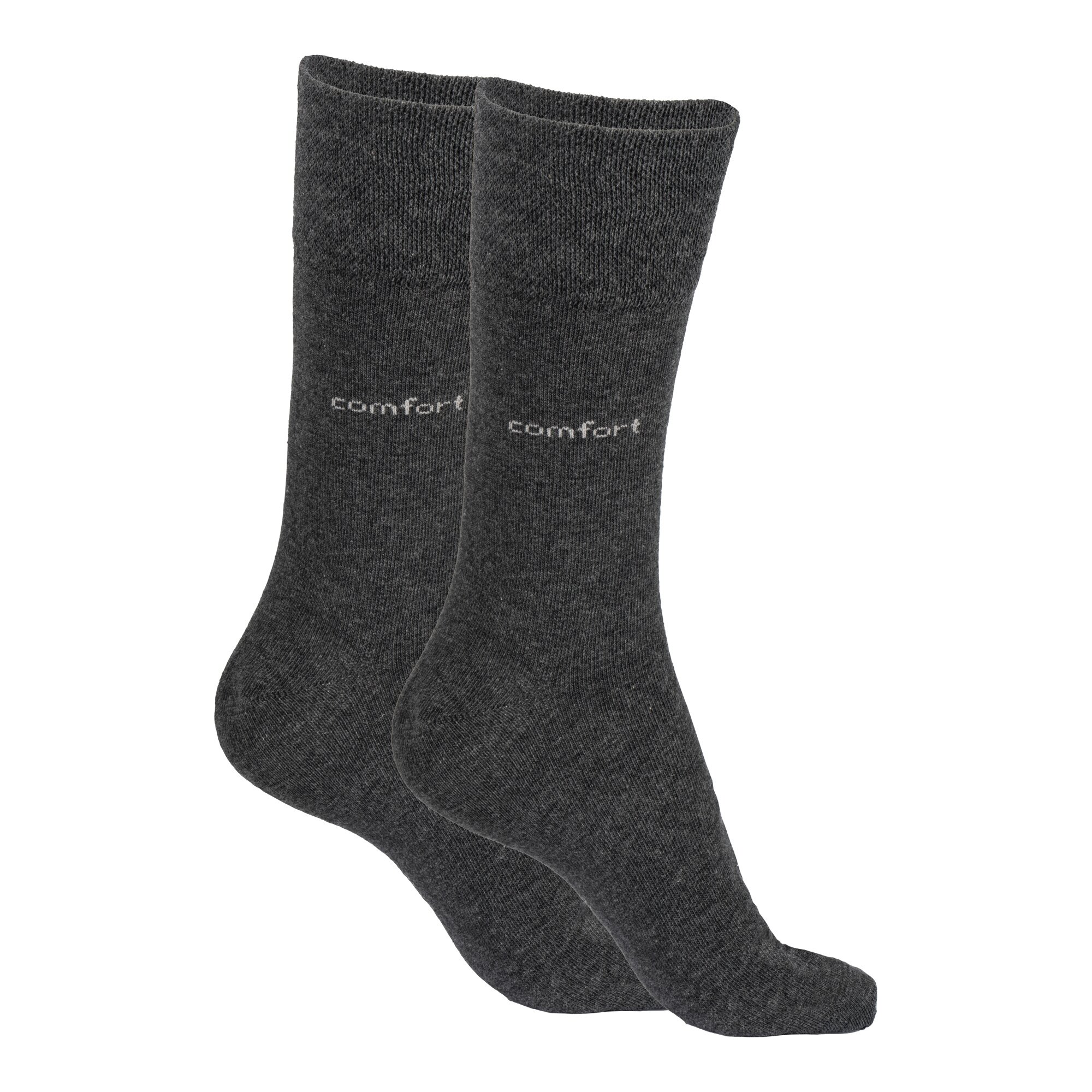 Image of wonderwalk Komfort-Socken, 2 Paar, Größe: 35, anthrazit