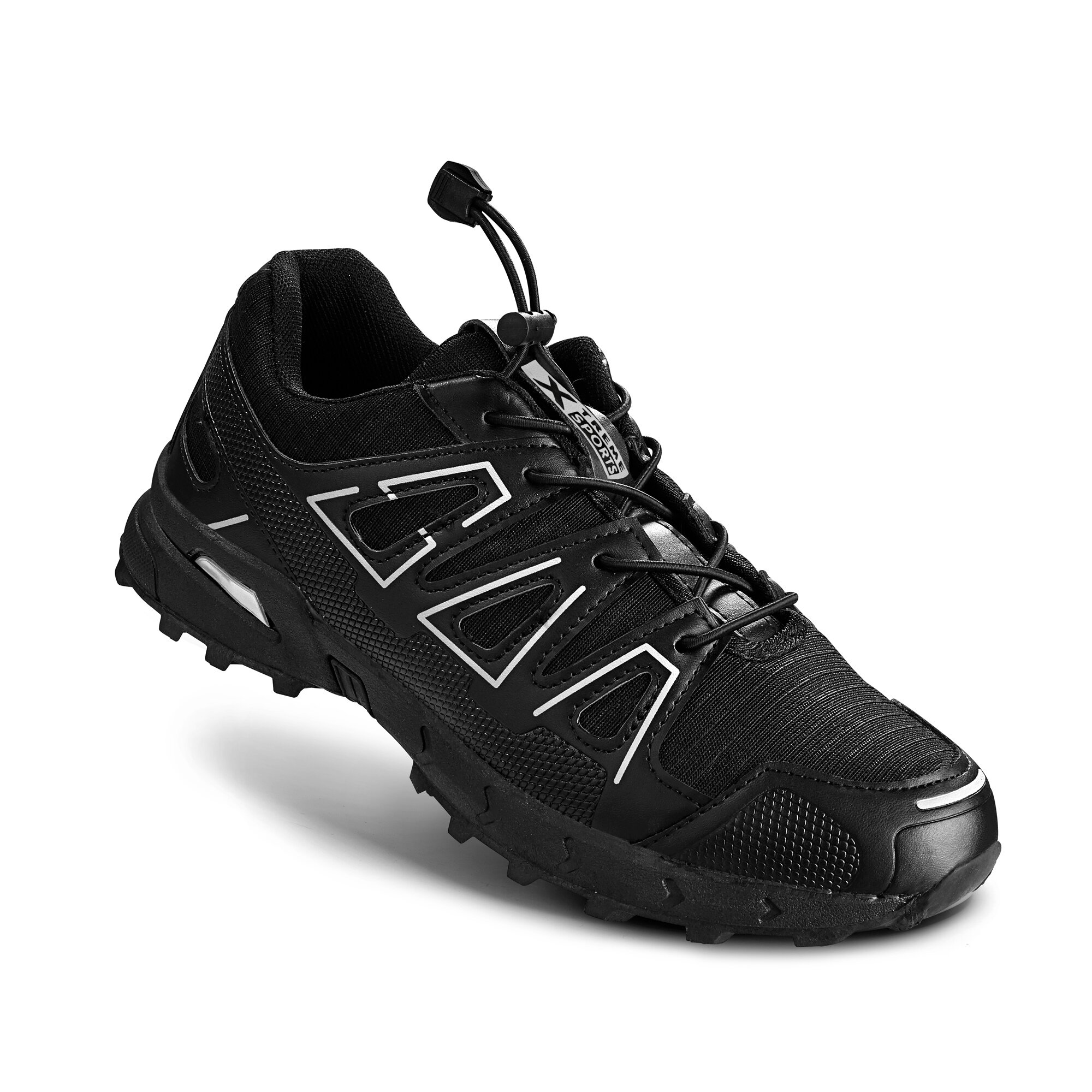 Trekking-Aktiv-Schuh, Größe: 45, schwarz