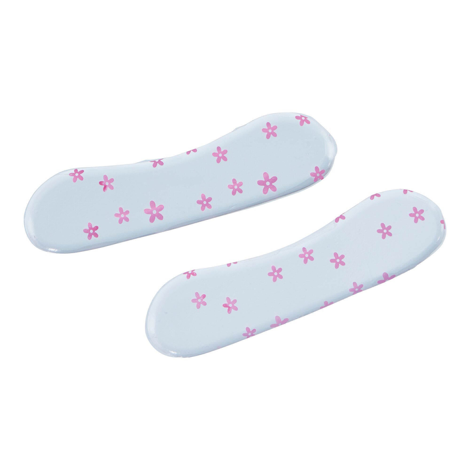 Fersenrand-Pads Blümchen, 2 Stück