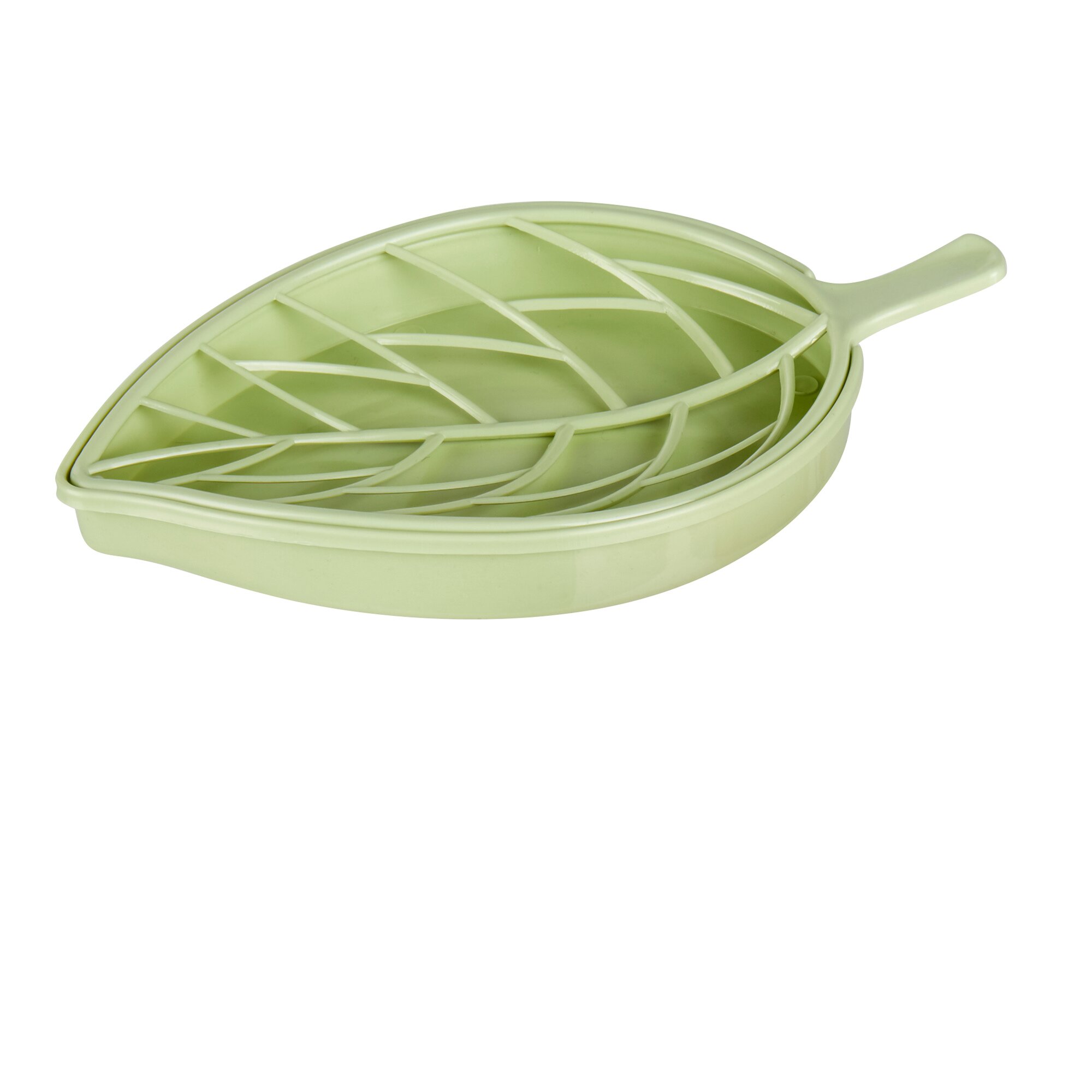 genialo® Seifenablage Blatt, grün