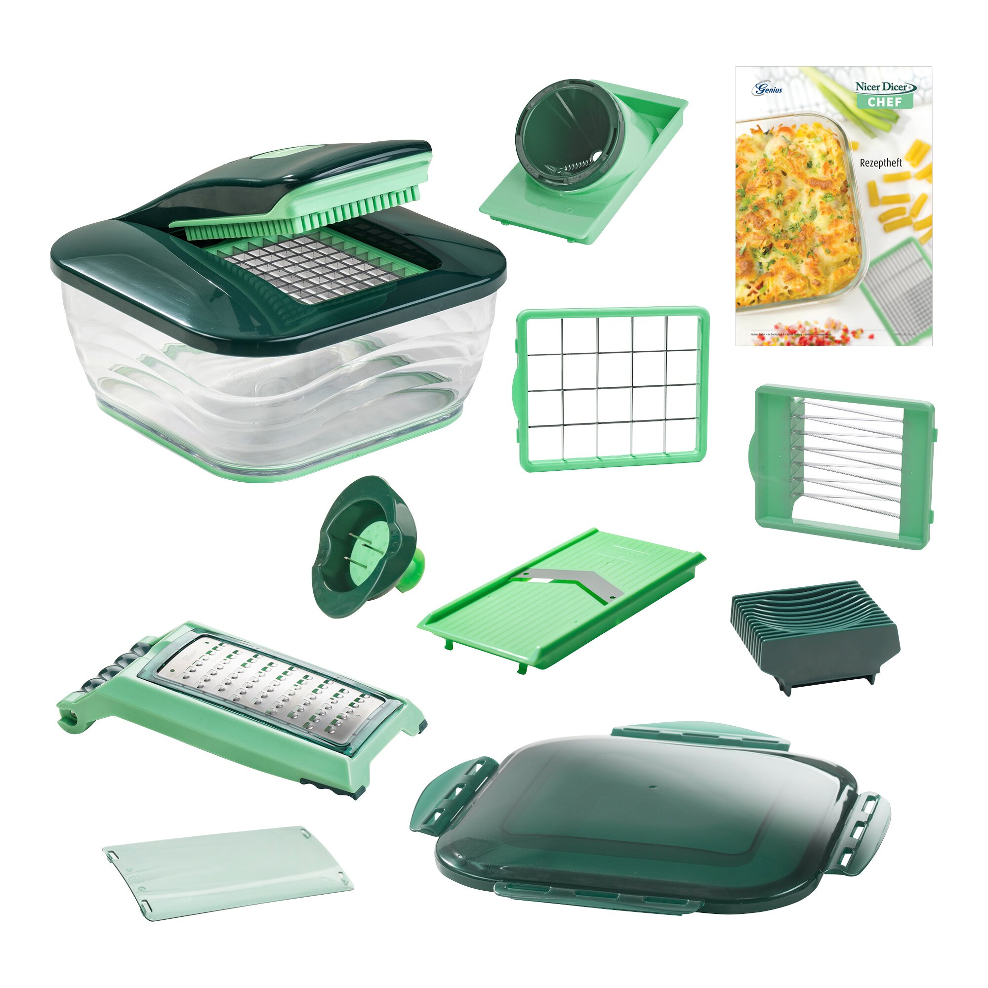 Gemüseschneider Nicer Dicer Chef, 15 Teile