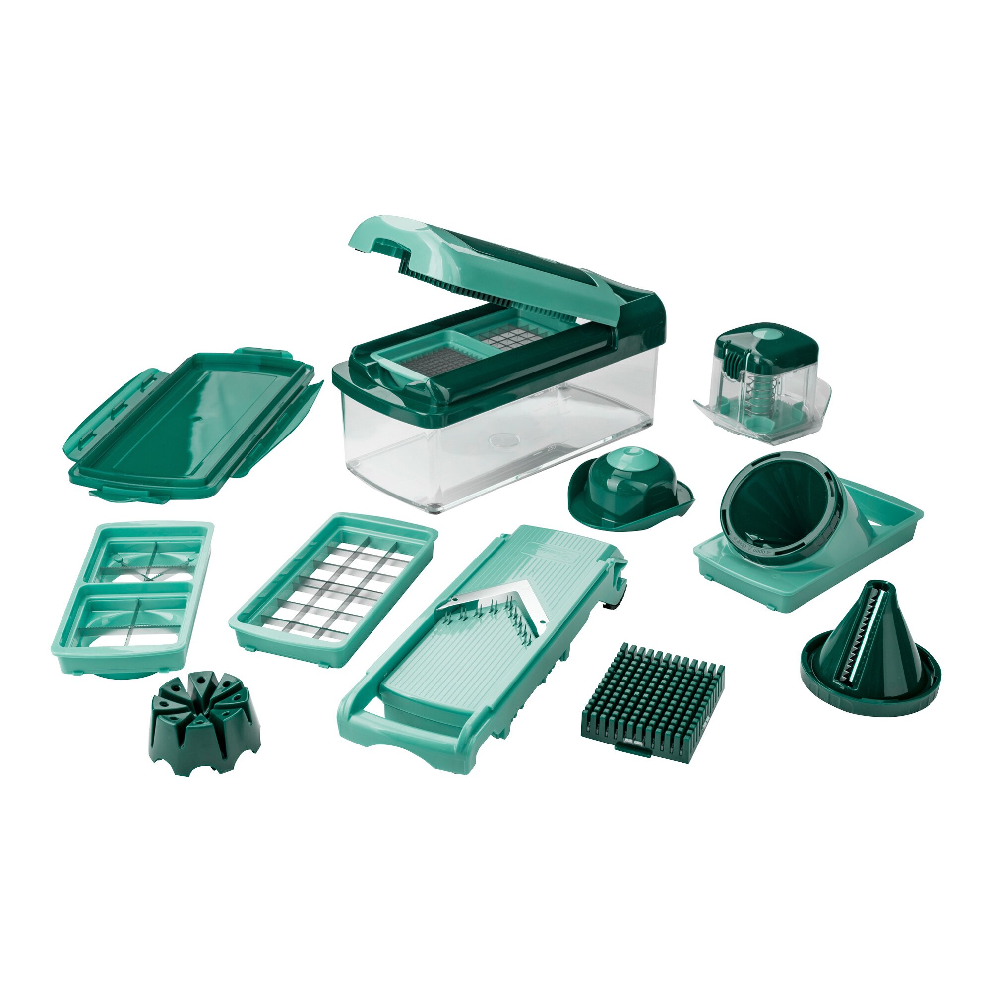 Gemüseschneider Nicer Dicer Fusion Smart, 16 Teile