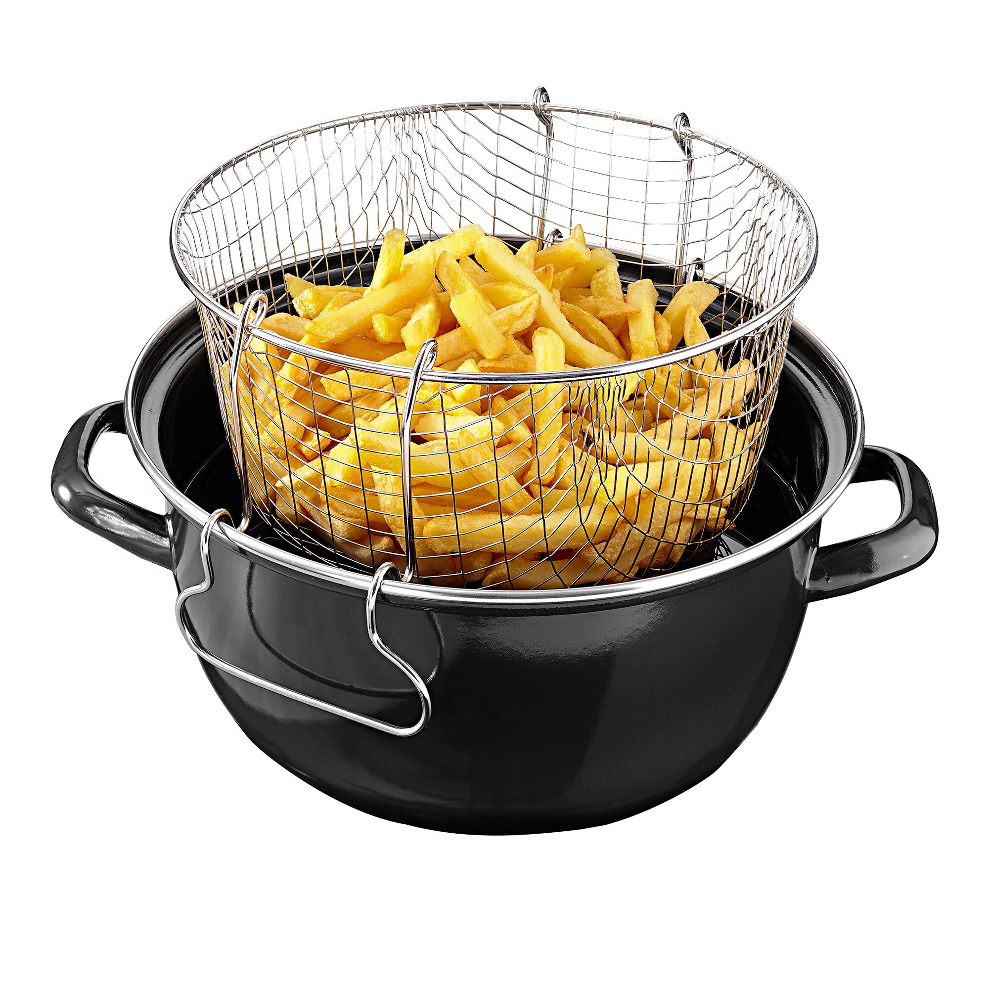Friteuse en émail