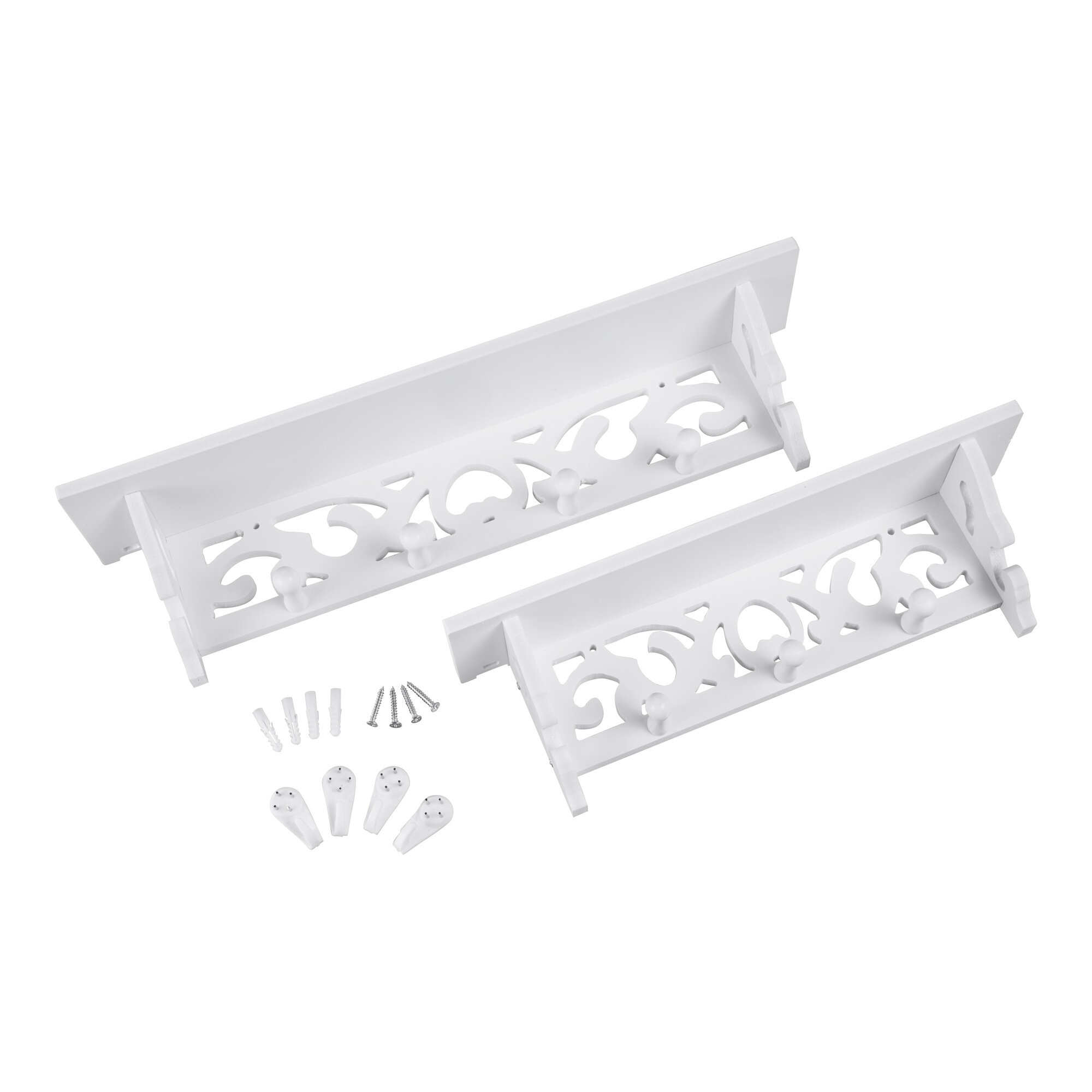 Wandregal-Set Elegance, 2 Teile