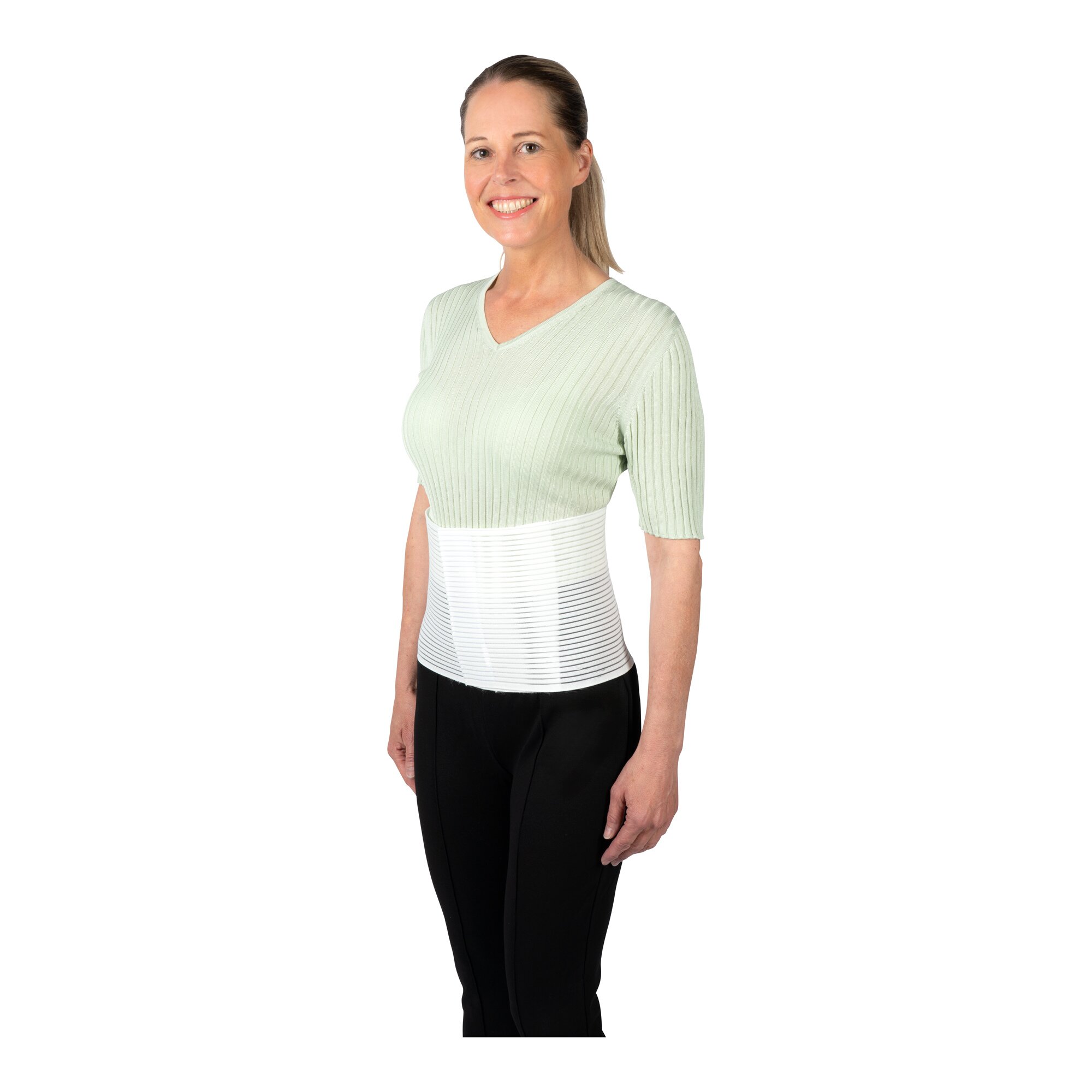® Bauch- und Rückenstützgürtel 3 weiss