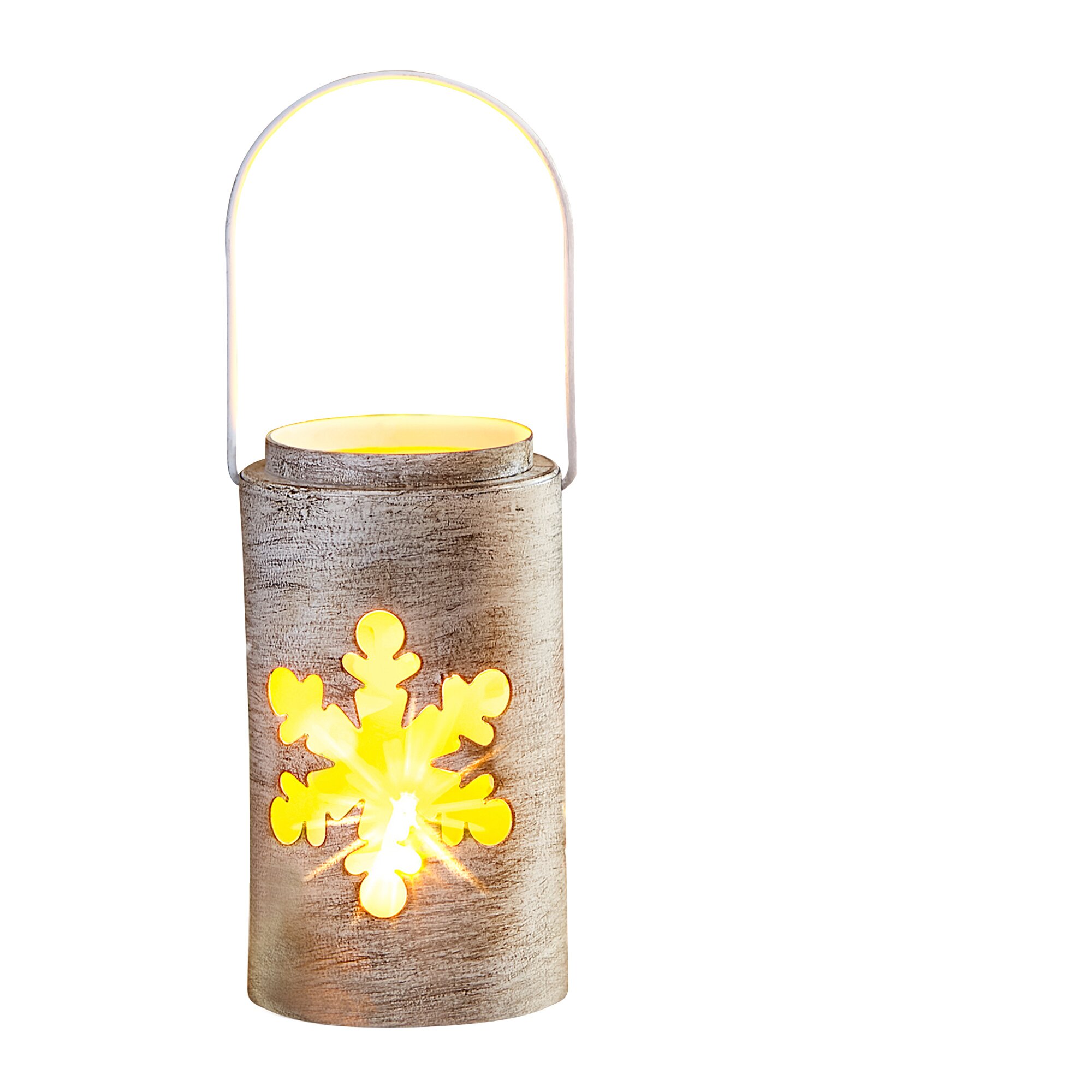 LED- Metall Laterne