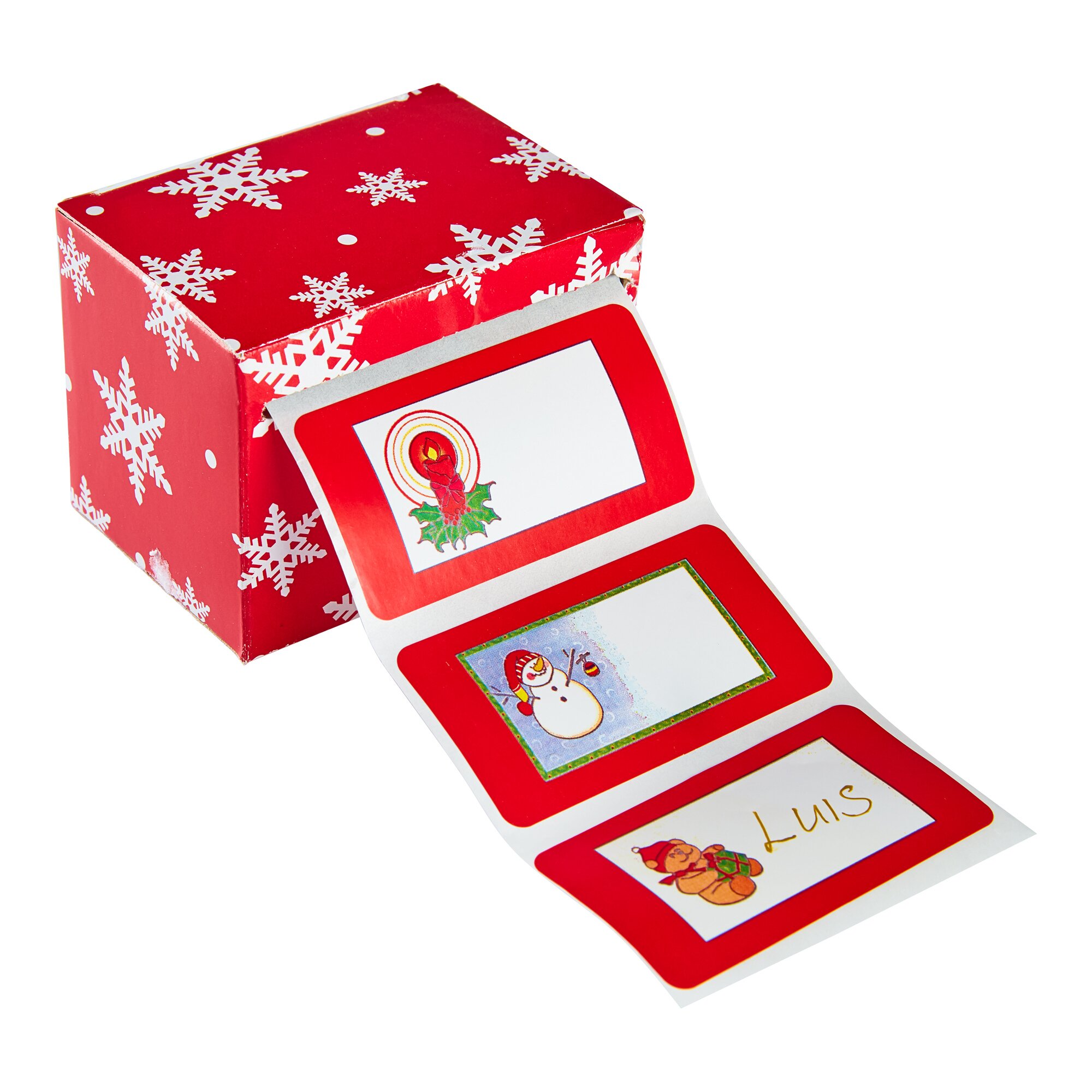 Klebeetiketten Weihnachten, 96 Stück 