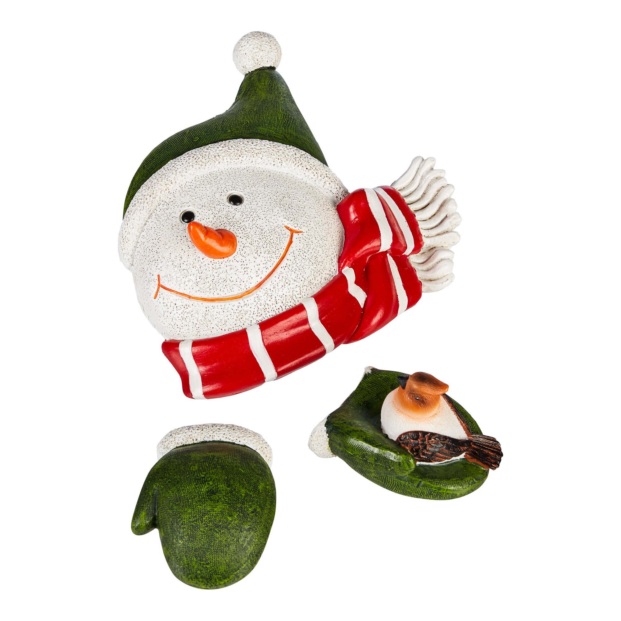 Baum-Schneemann, 3 Teile