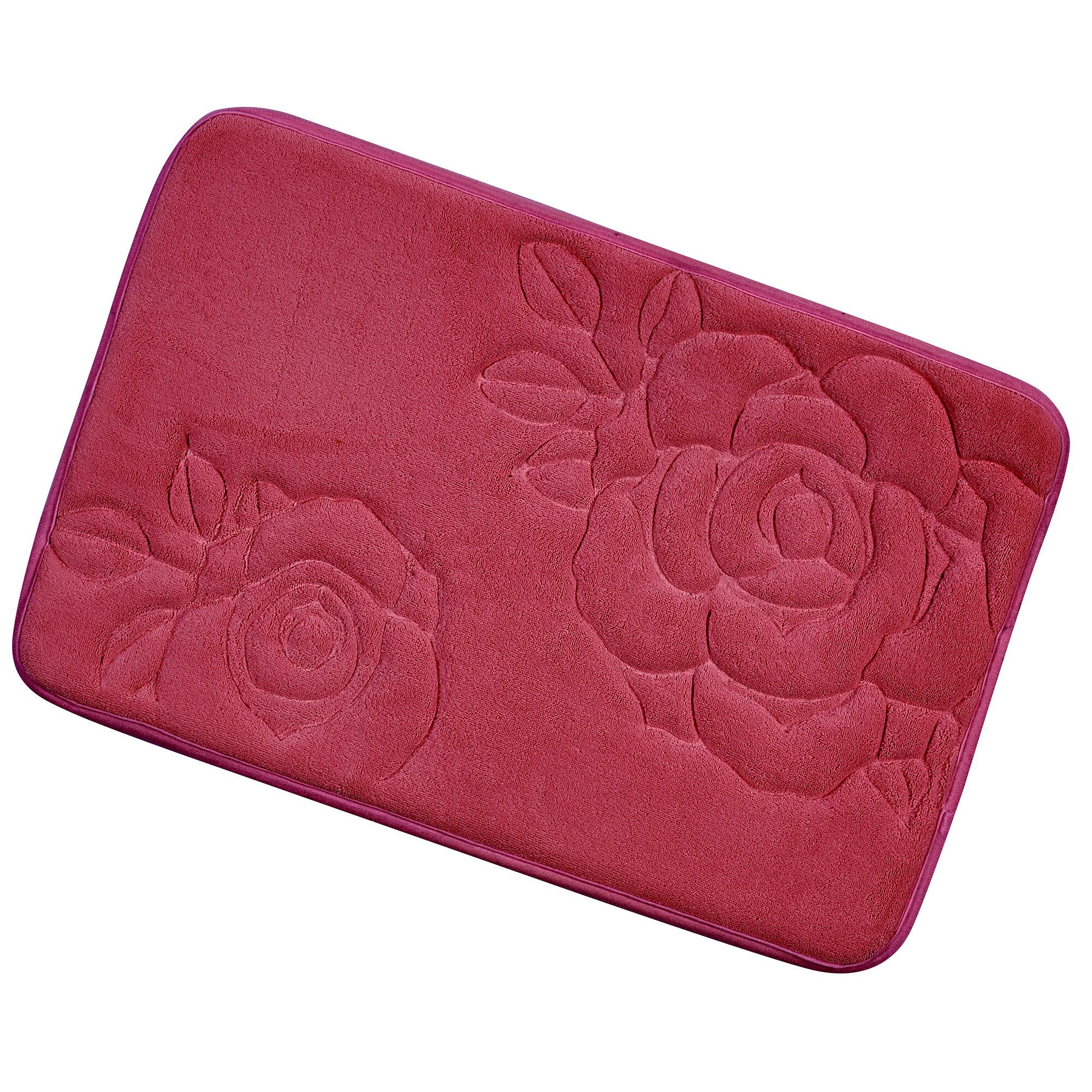 Badvorleger Rose, bordeaux
