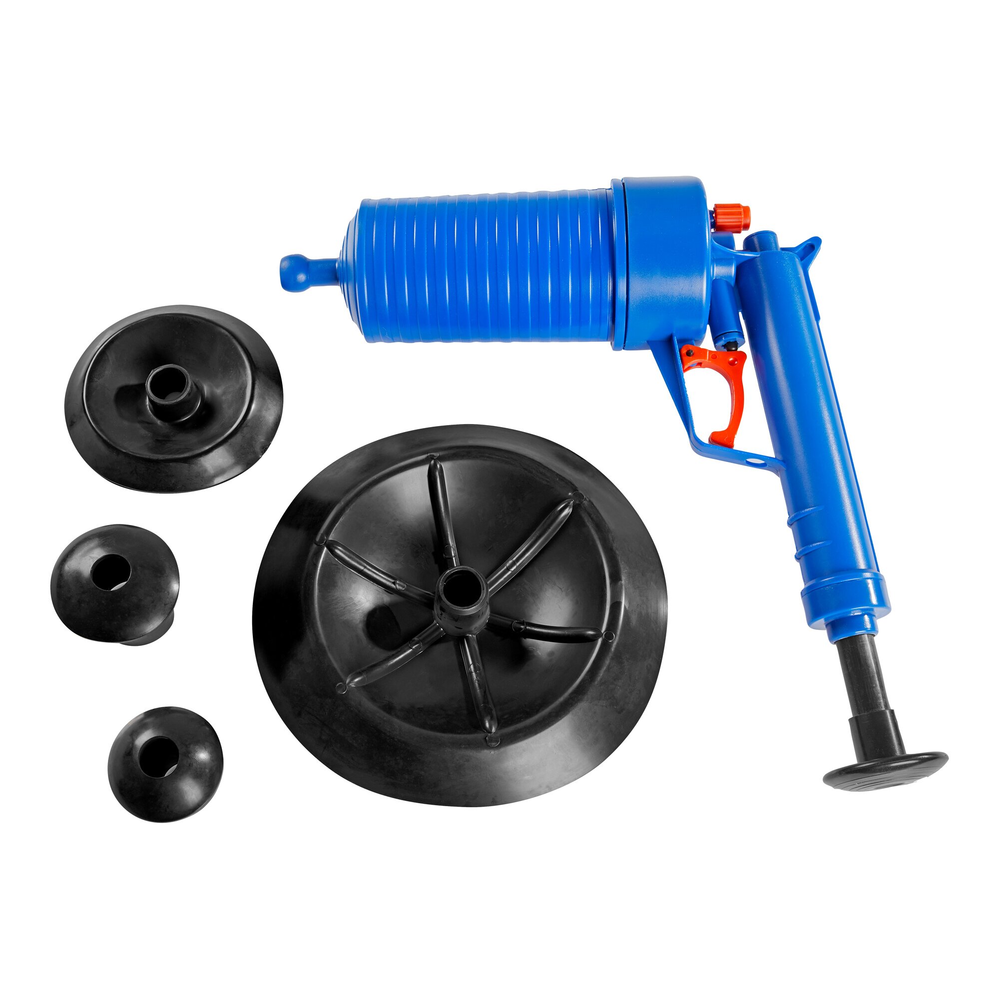 Pressluft-Rohrreiniger Power, 5 Teile