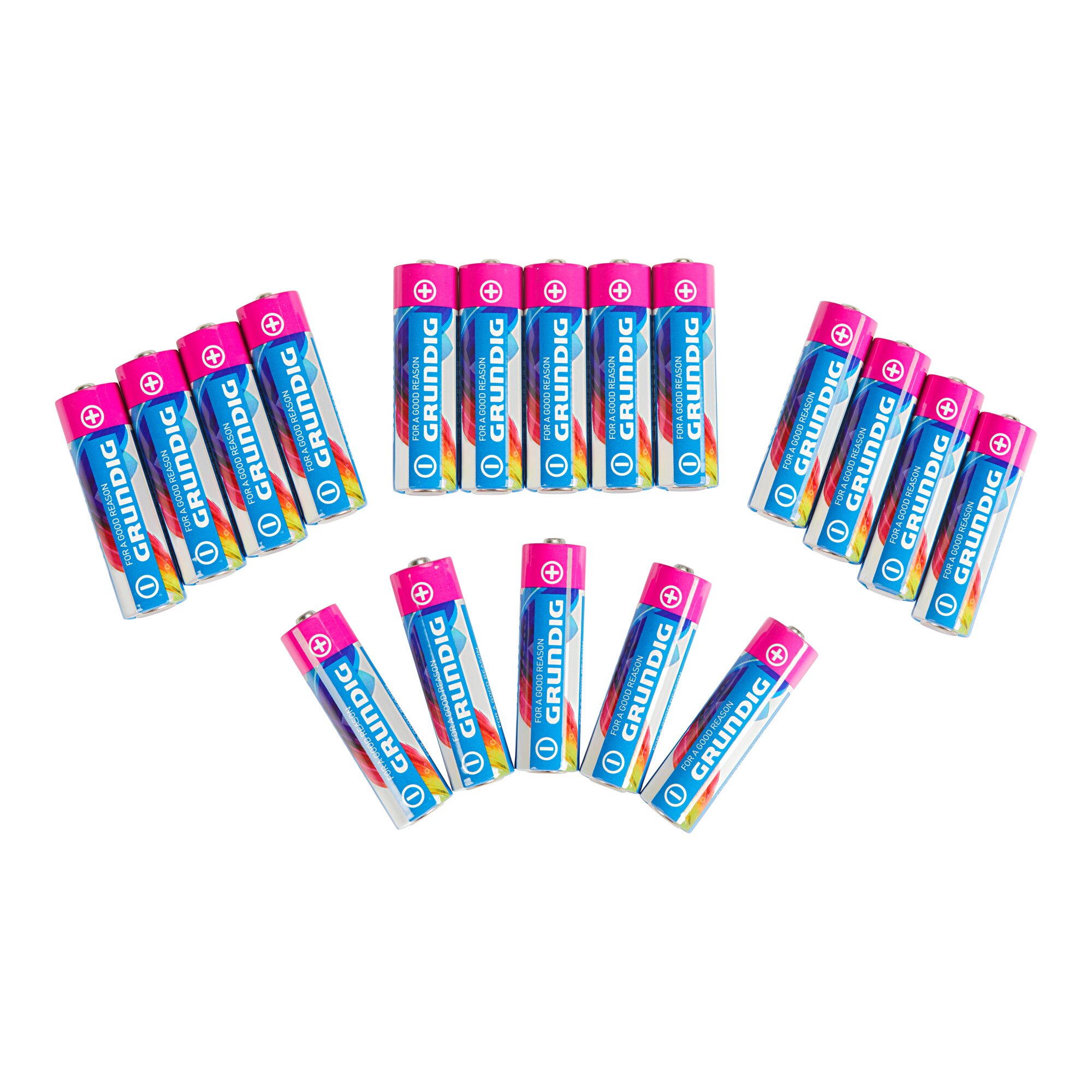 Piles, lot économique, 18 pièces