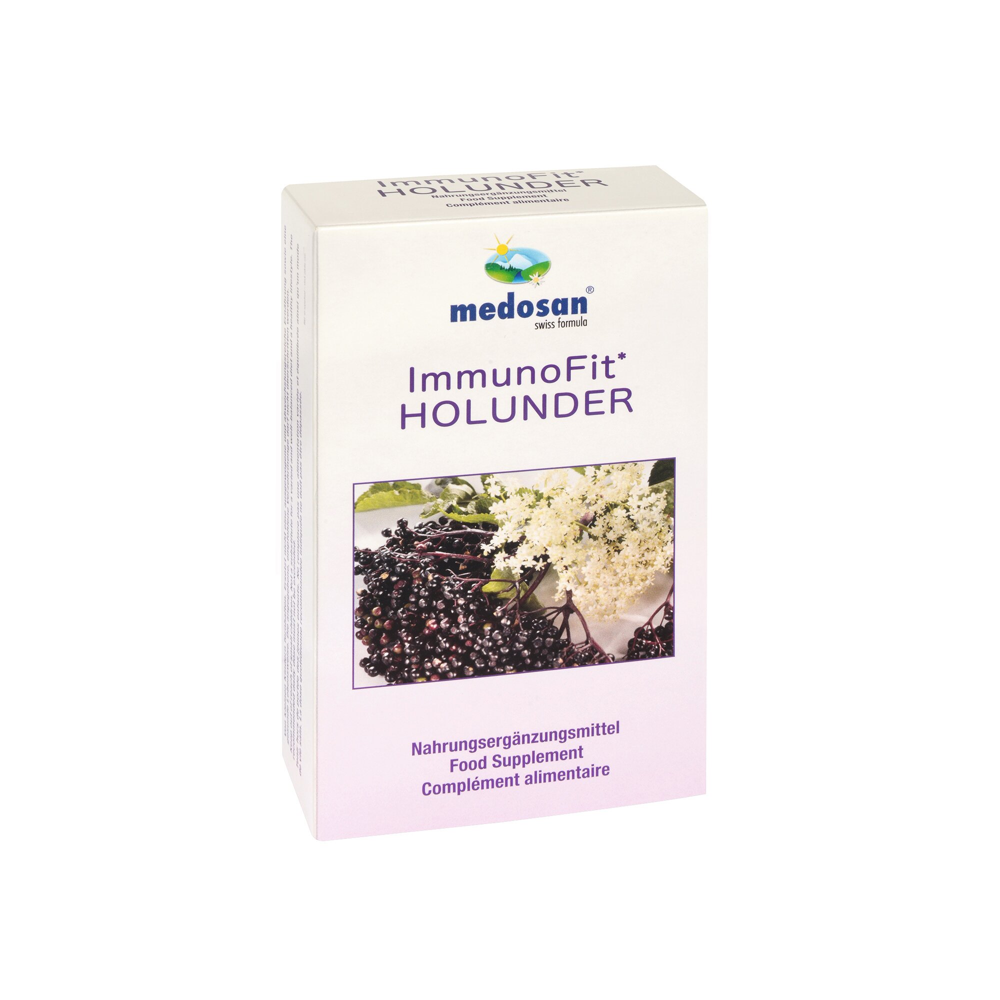 MEDOSAN Immuno Fit Holunder Kapseln, 60 Stück
