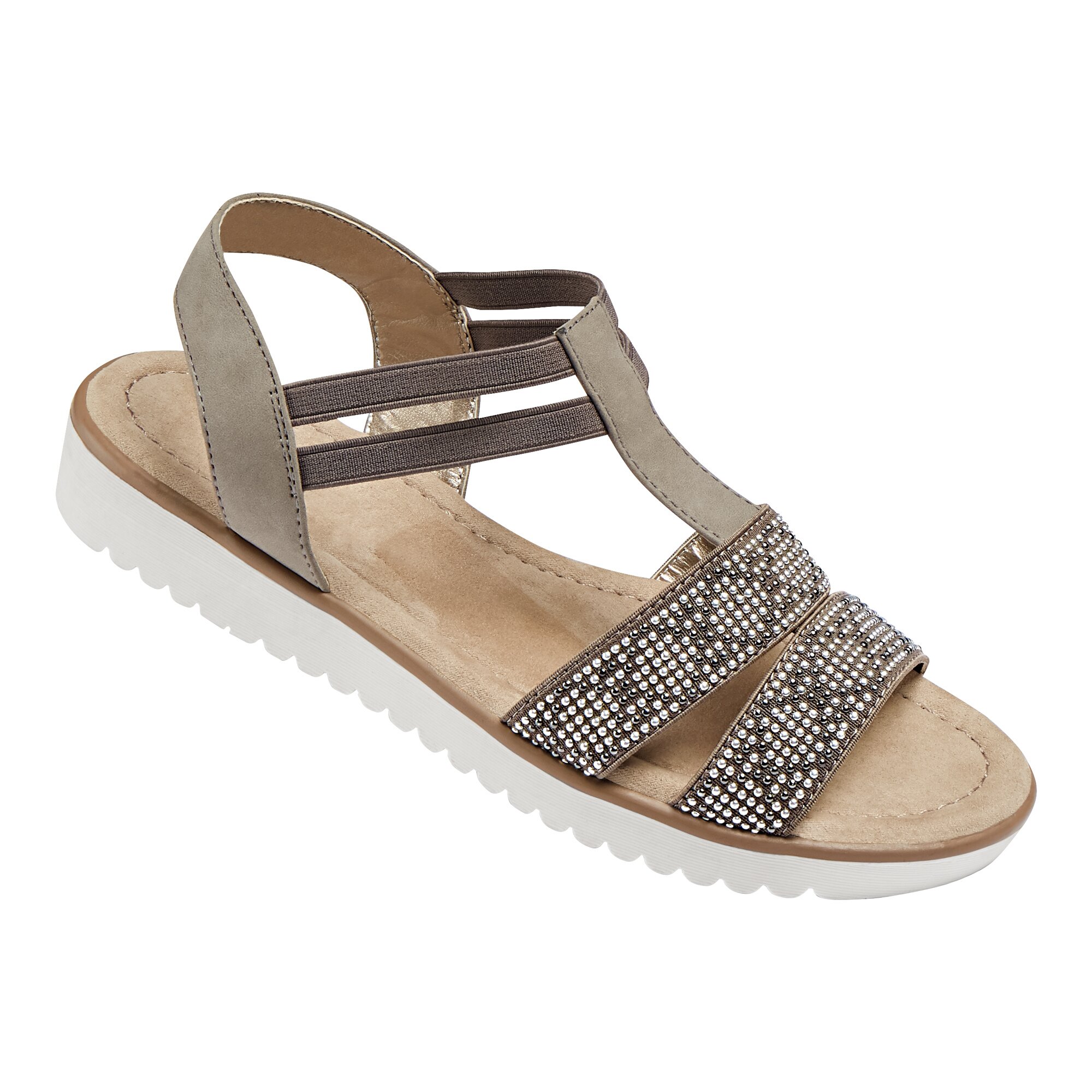 Sandalettes stretch « Simone »