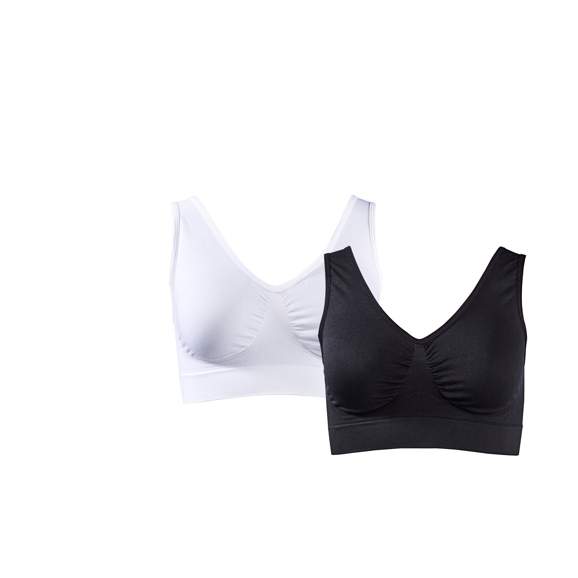 Komfort-BH-Set Atmungsaktiv, 2 Stück, Größe: XL