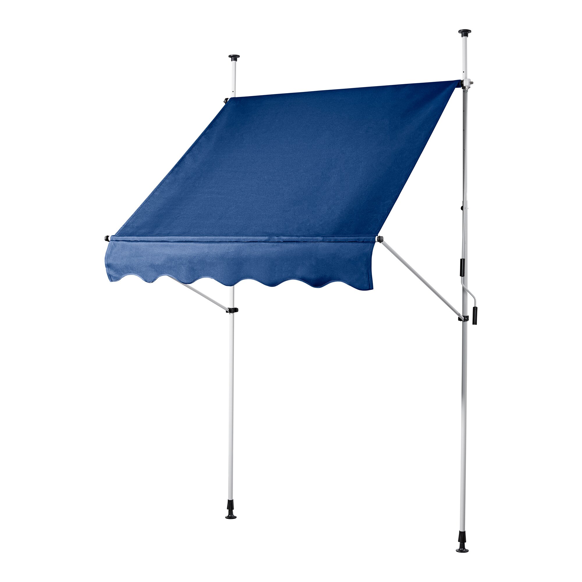genialo® Klemm-Markise, blau