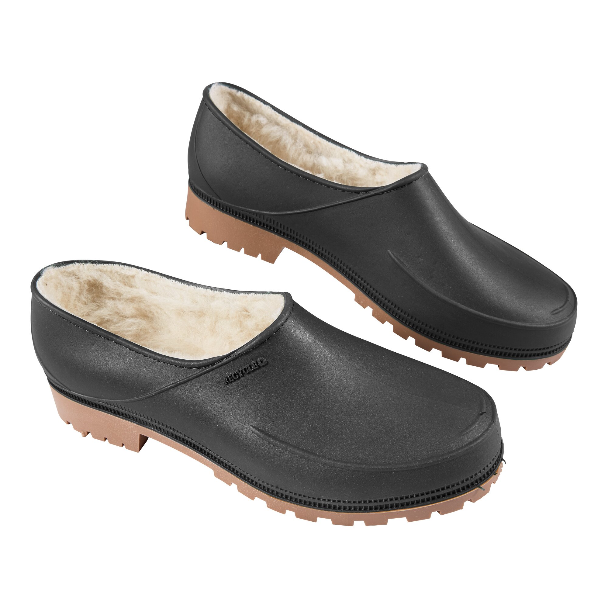 Thermo-Garten-Halbschuh, Größe: 39, schwarz