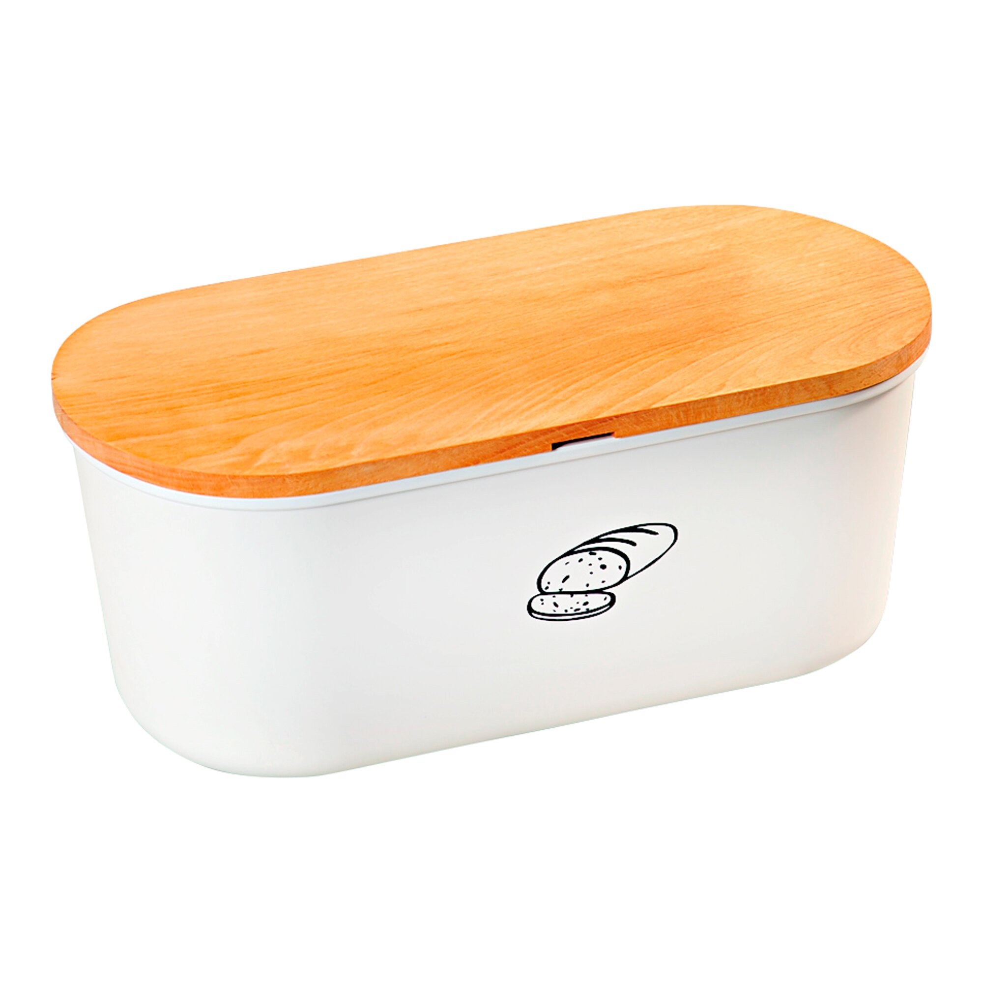 Motiv-Brotbox, weiß