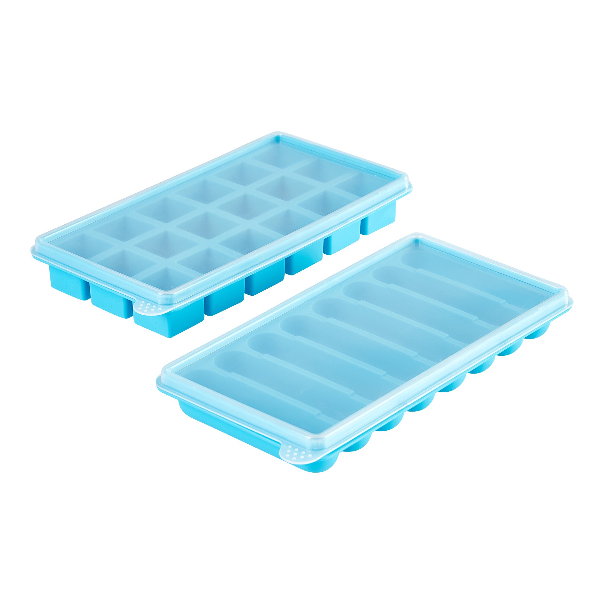 Bacs en silicone avec couvercle