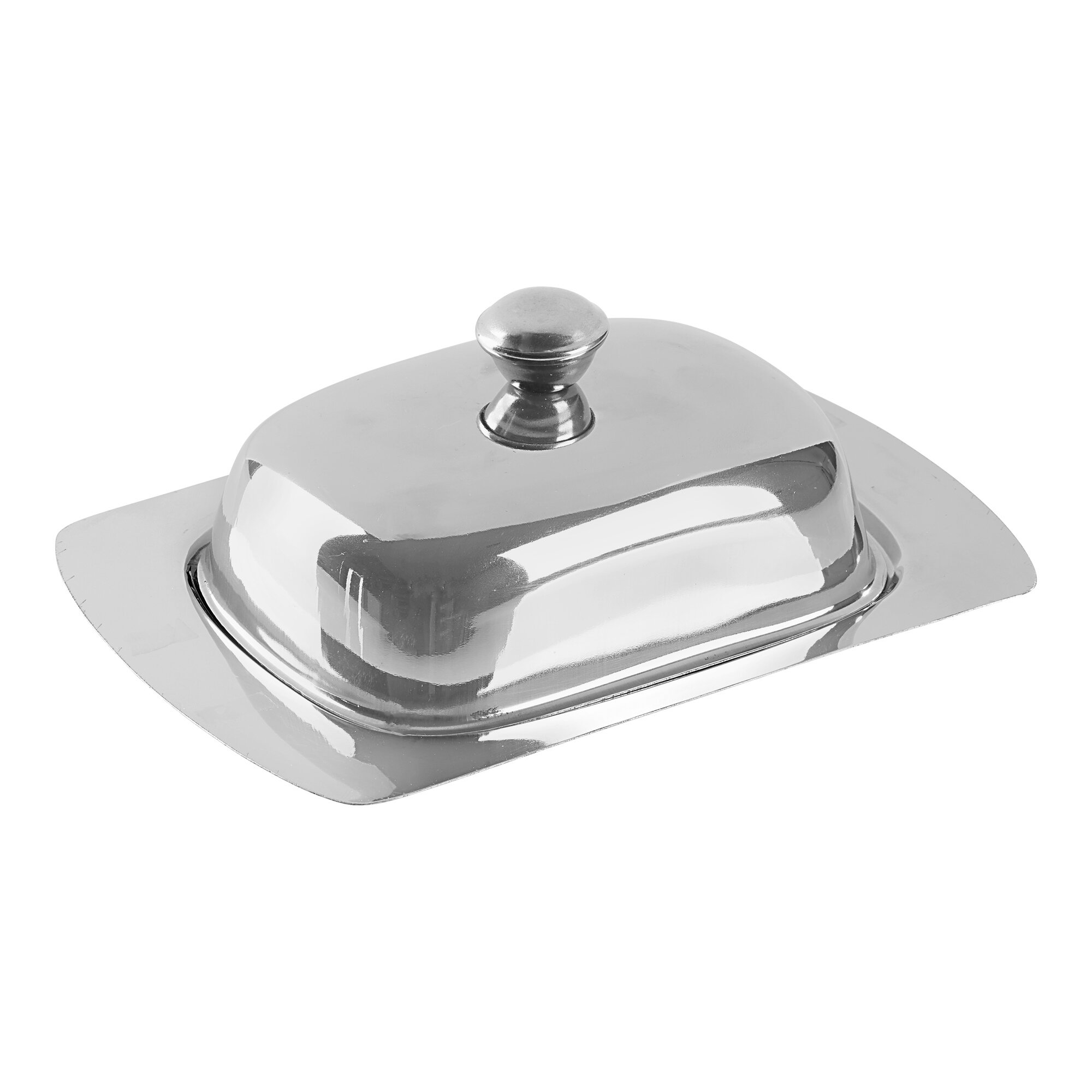 Beurrier en acier inox