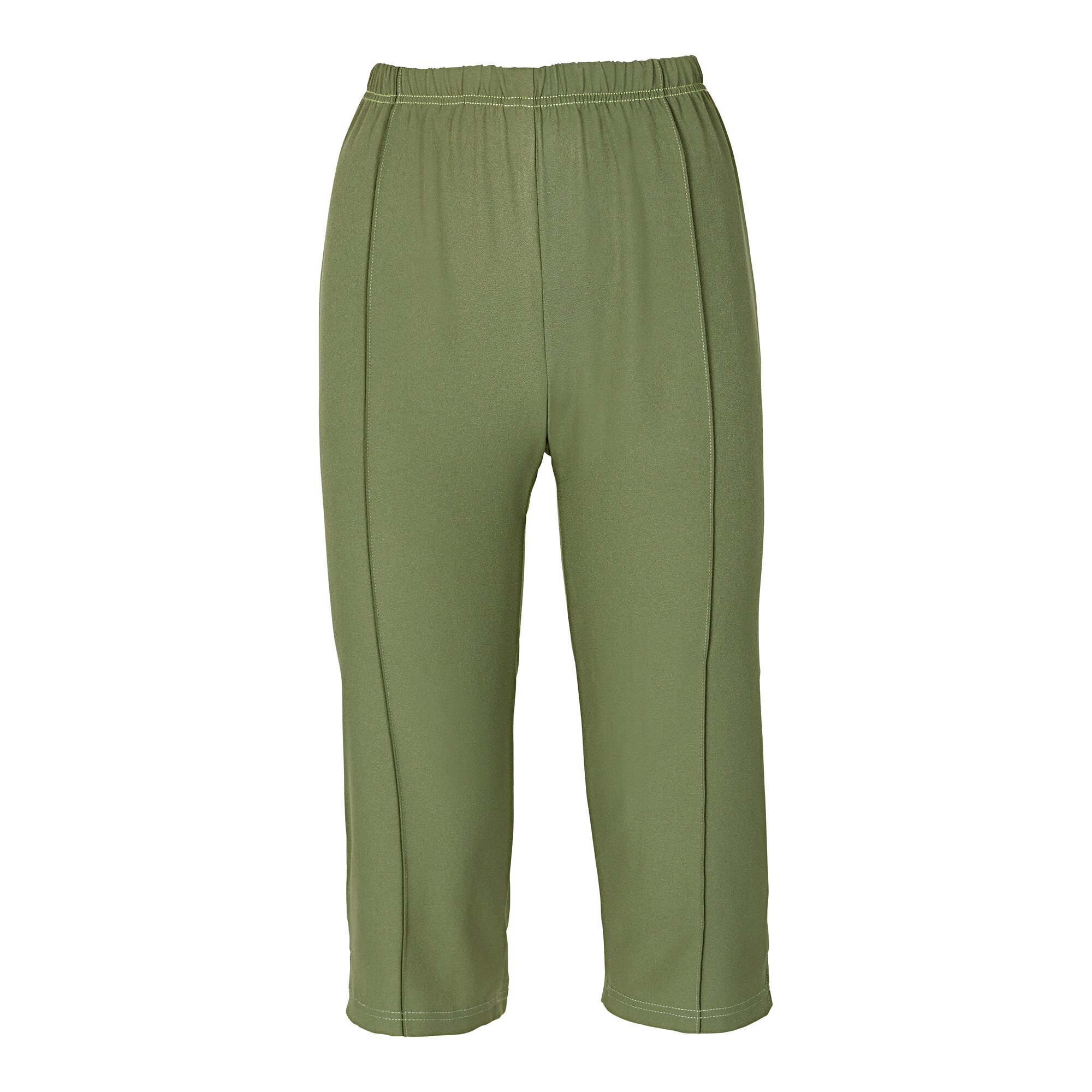 Capri-Schlupfhose mit Biese, Größe: 48, grün