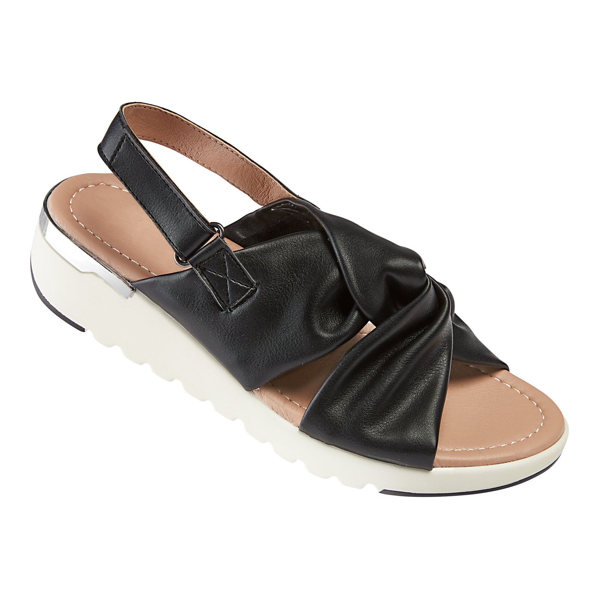 wonderWALK Designer-Sandaletten Pia, Größe: 39, schwarz