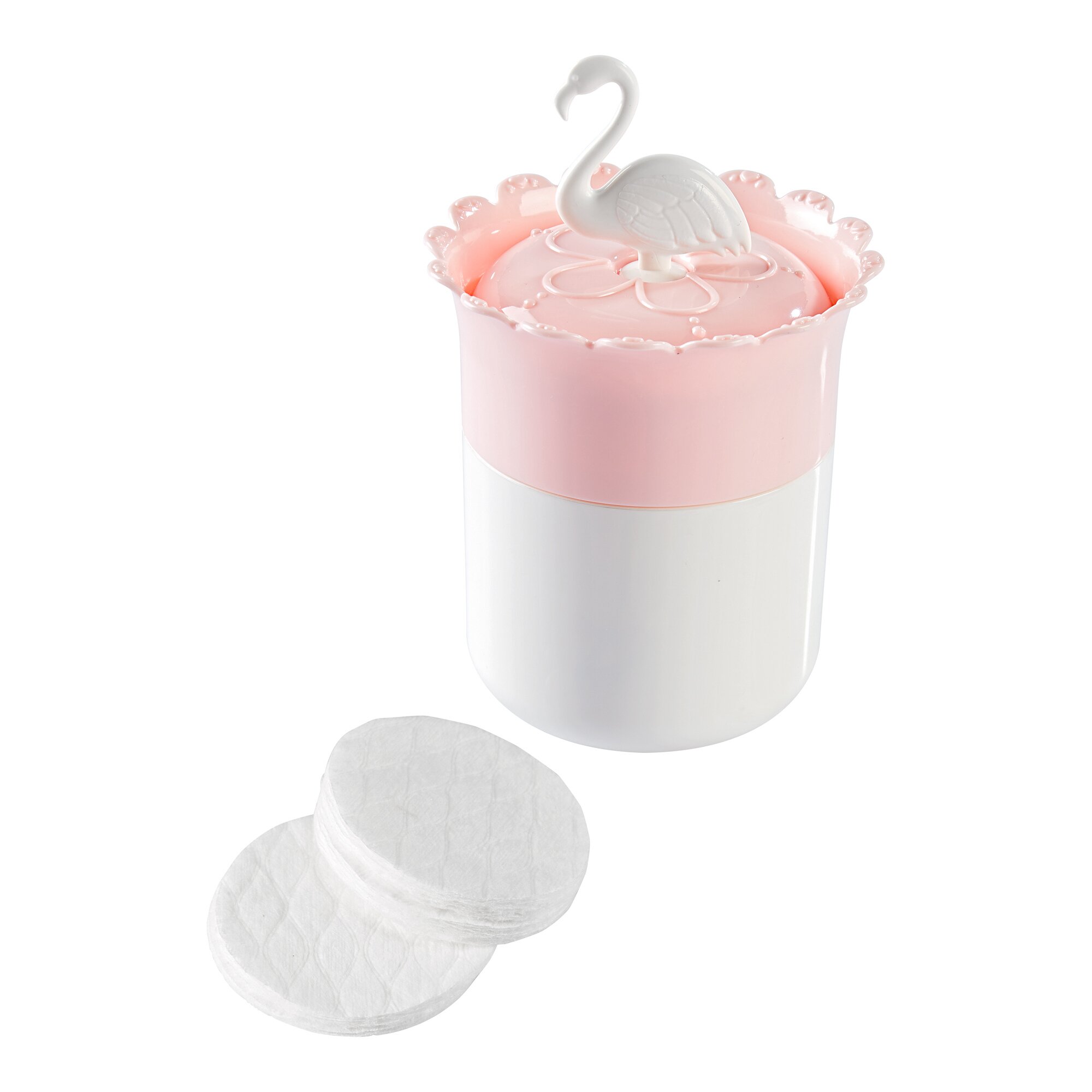 Wattepad-Aufbewahrung  Flamingo